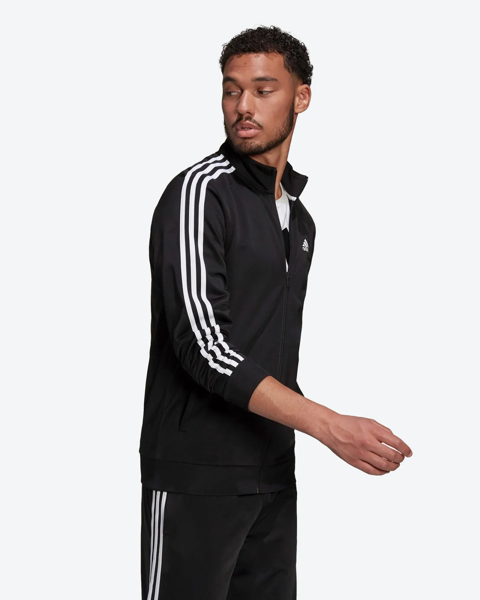 ADIDAS - GIACCA DA ALLENAMENTO PRIMEGREEN ESSENTIALS WARM-UP 3-STRIPES - H46099                                            Previ