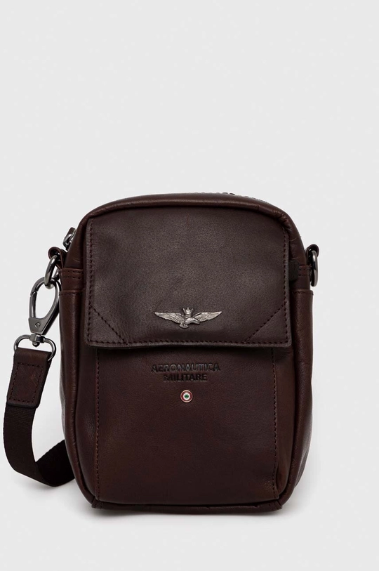 Aeronautica Militare pochette in pelle