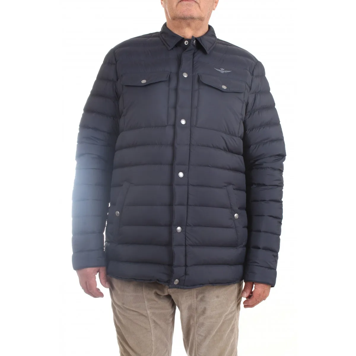 Aeronautica Militare Uomo Giacca AB2032 Blu