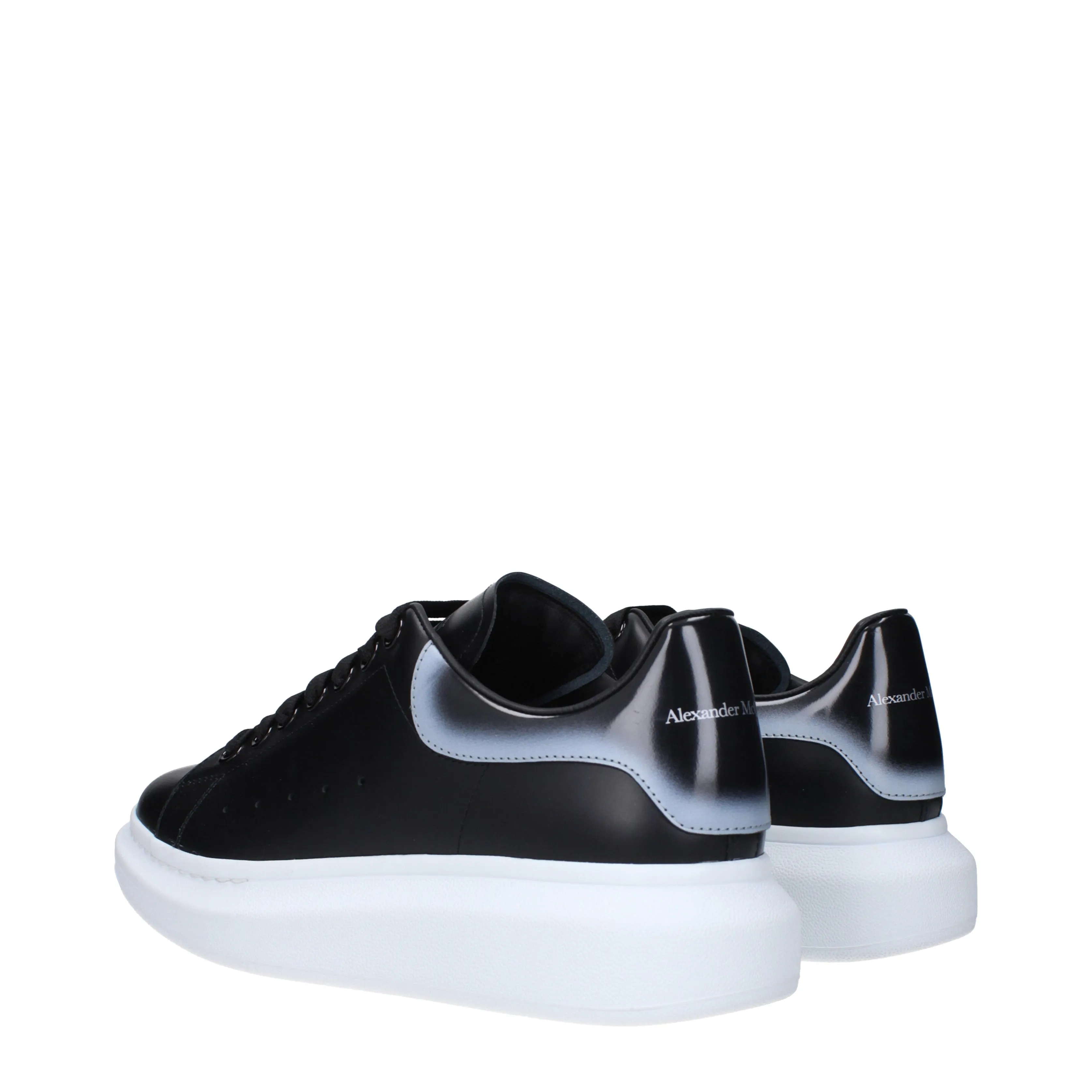 Alexander McQueen Sneakers Larry Uomo Pelle Nero