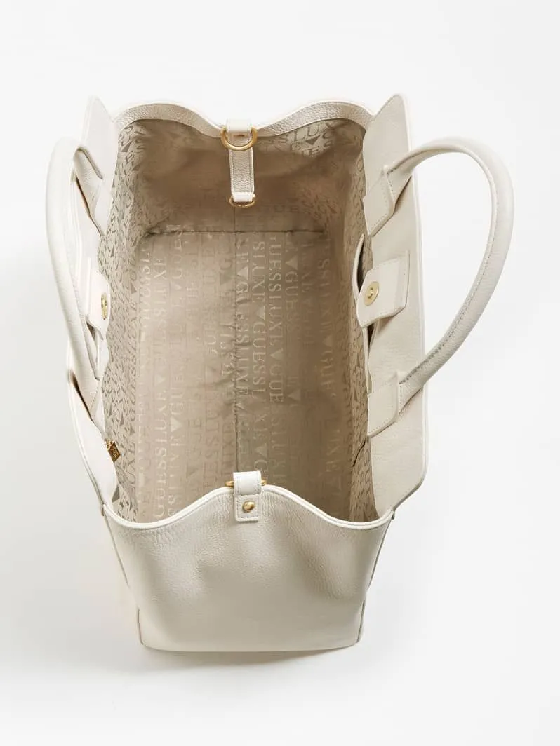 Borsa a mano eve luxe vera pelle