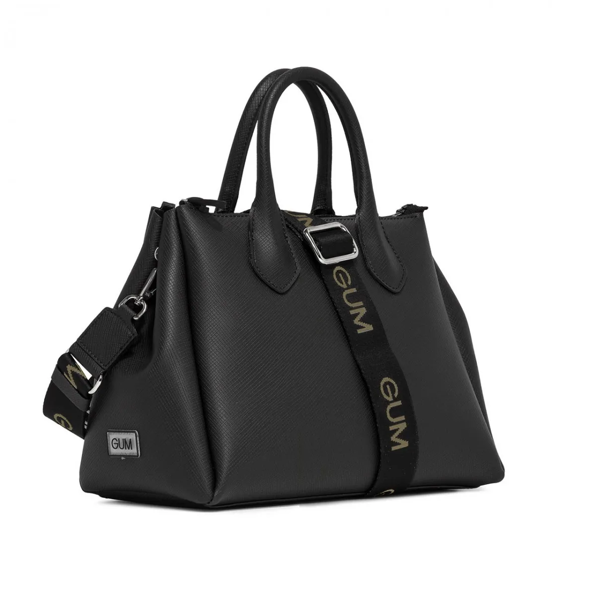 Borsa A Mano Media Re Gum, Nero