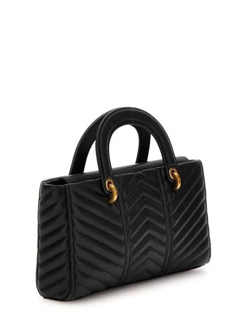 Borsa a mano piccola guess lovide mini satchel