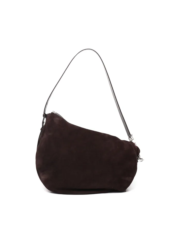 BORSA A SPALLA CON BORDO MORBIDO PIEGATO