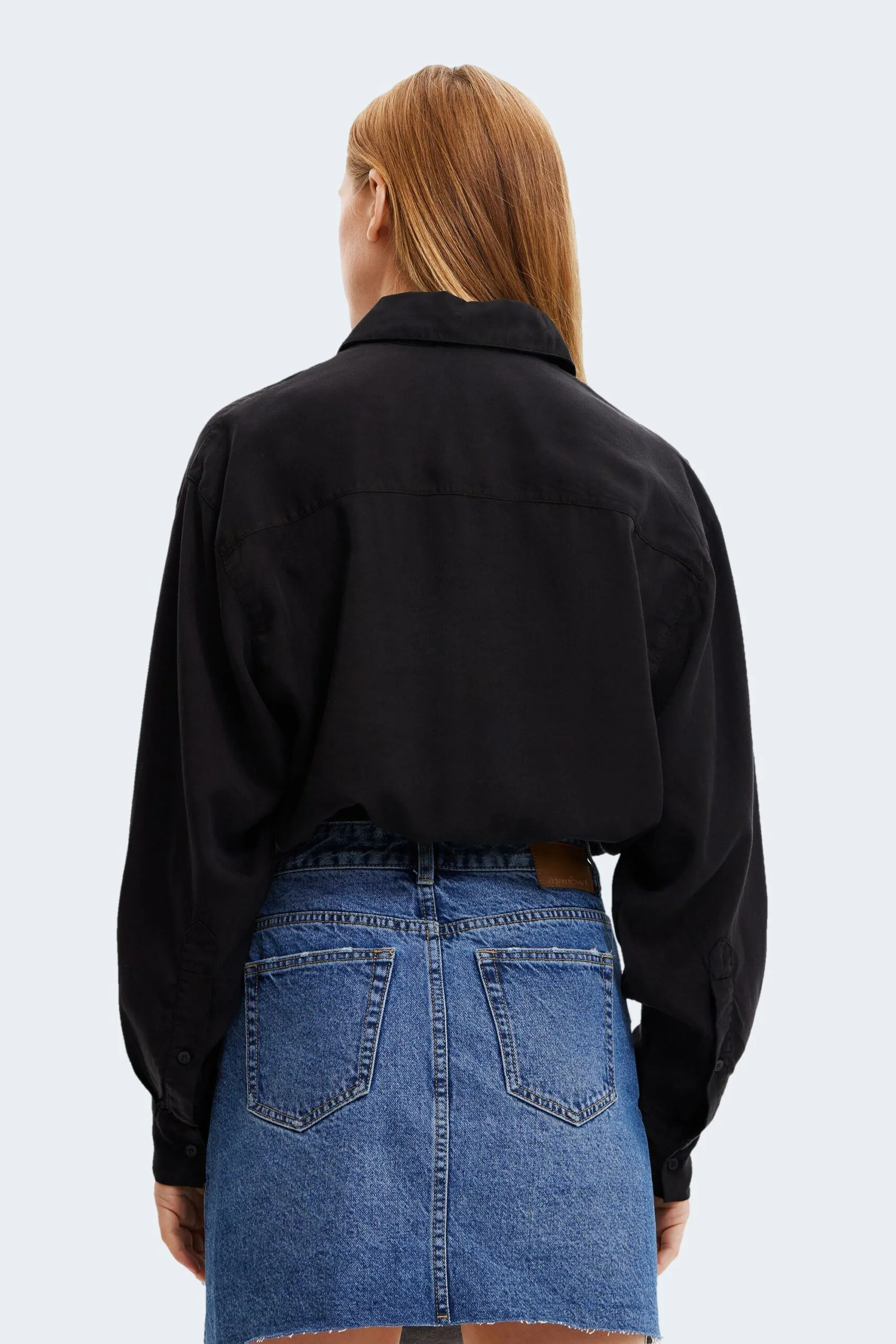 Camicia manica lunga Desigual cam mae Nero