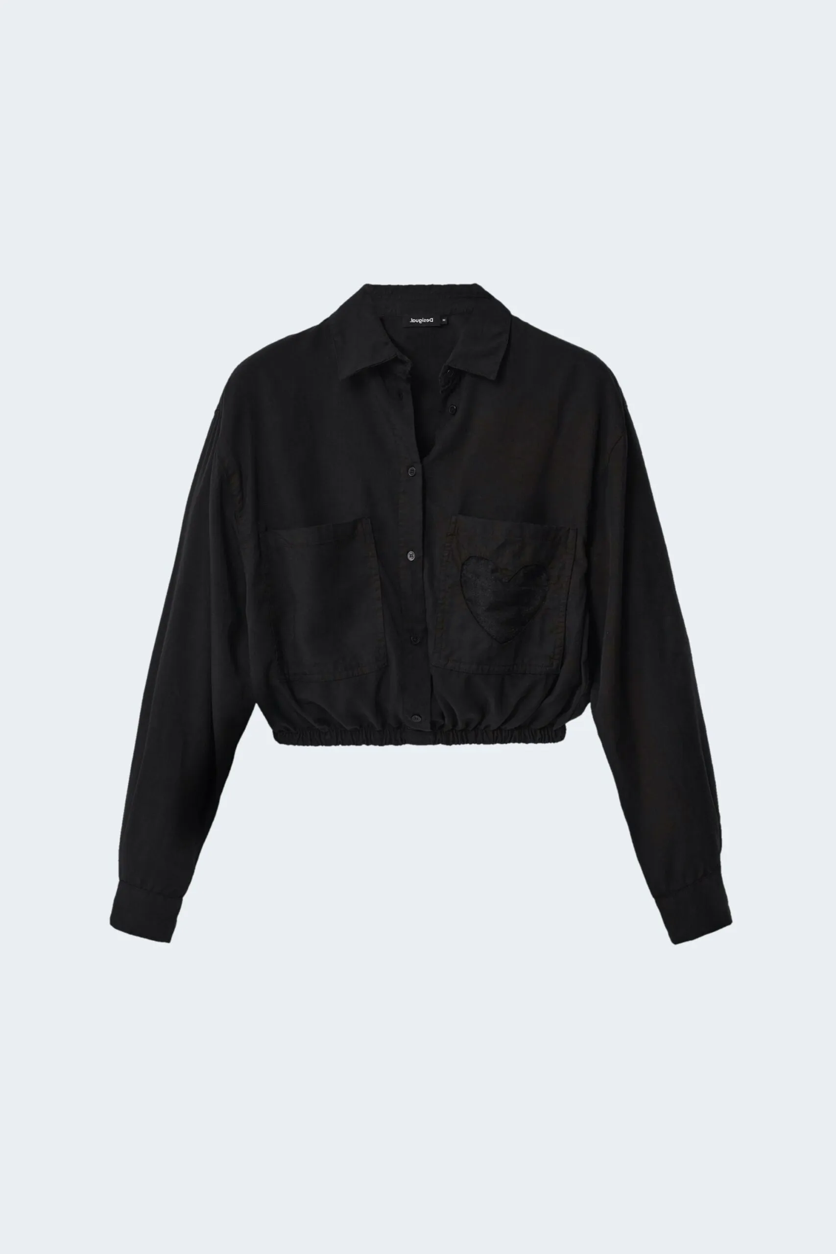 Camicia manica lunga Desigual cam mae Nero