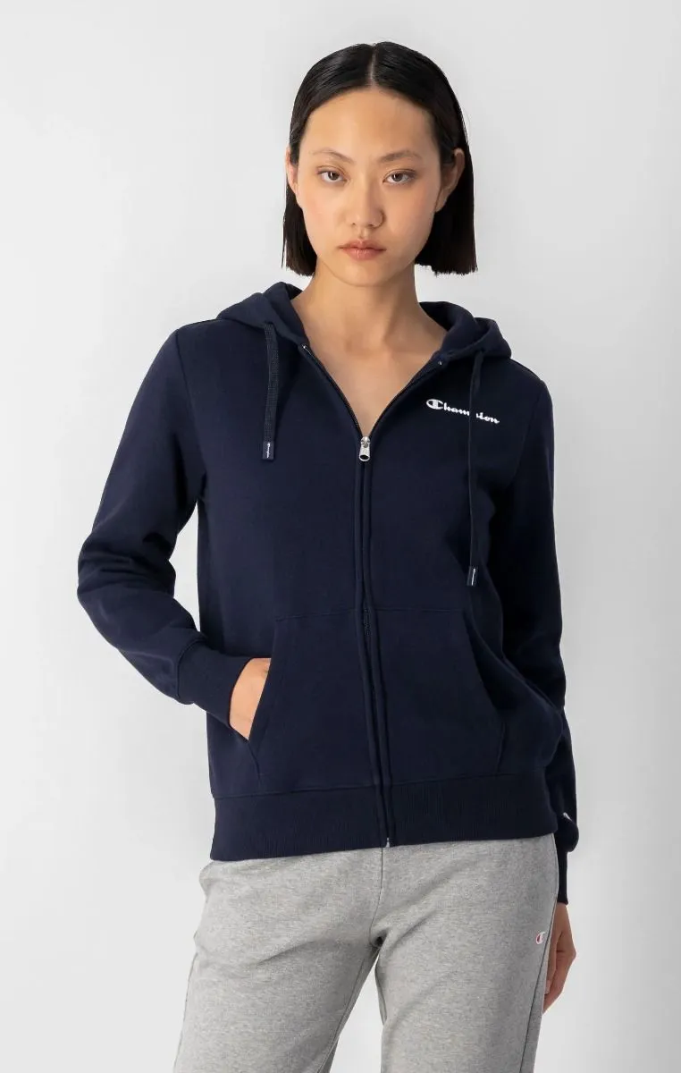 CHAMPION Felpa c/cap fz ac regular fit