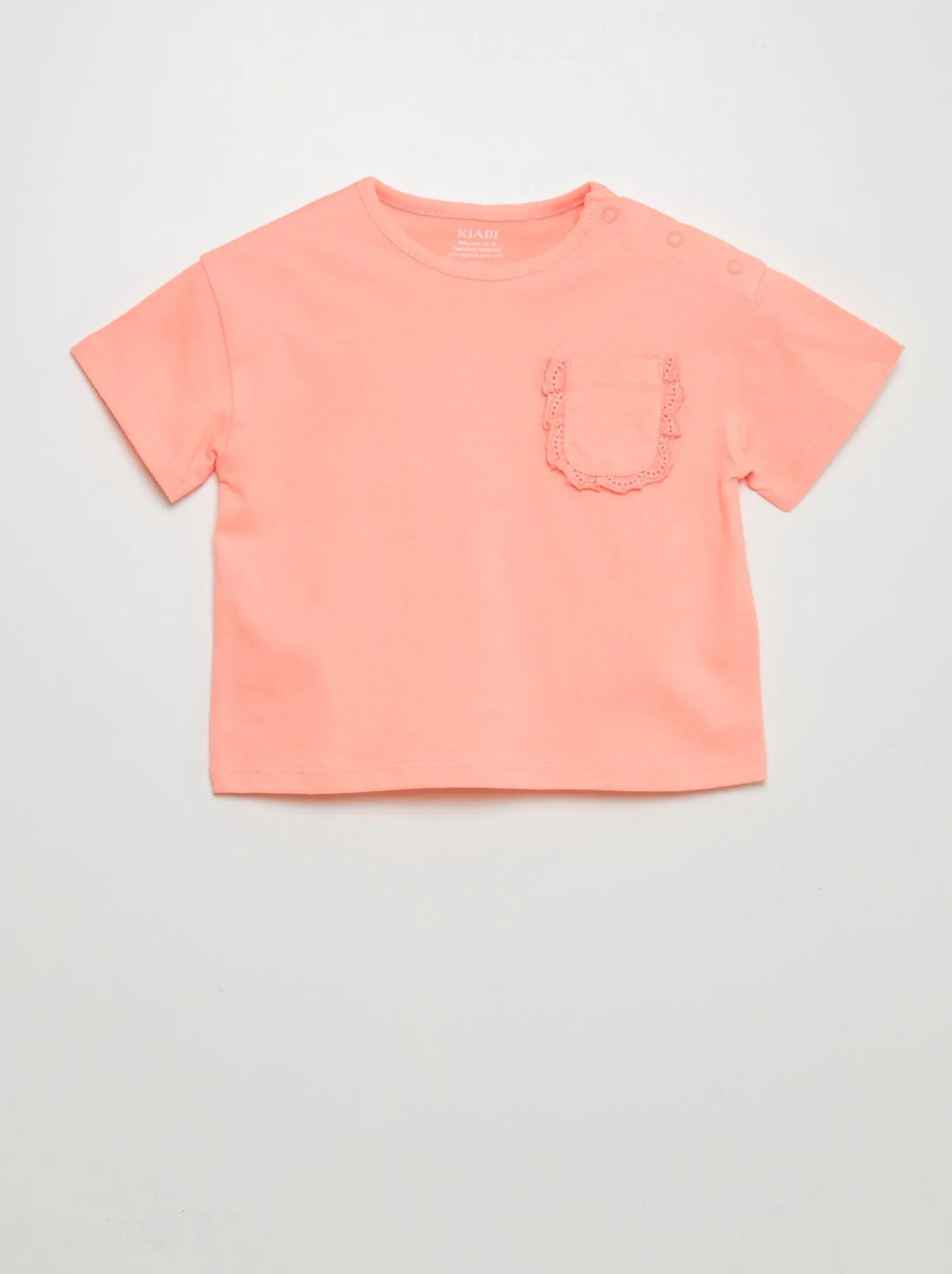 Completo in cotone - t-shirt + leggings - 2 pezzi - ROSA