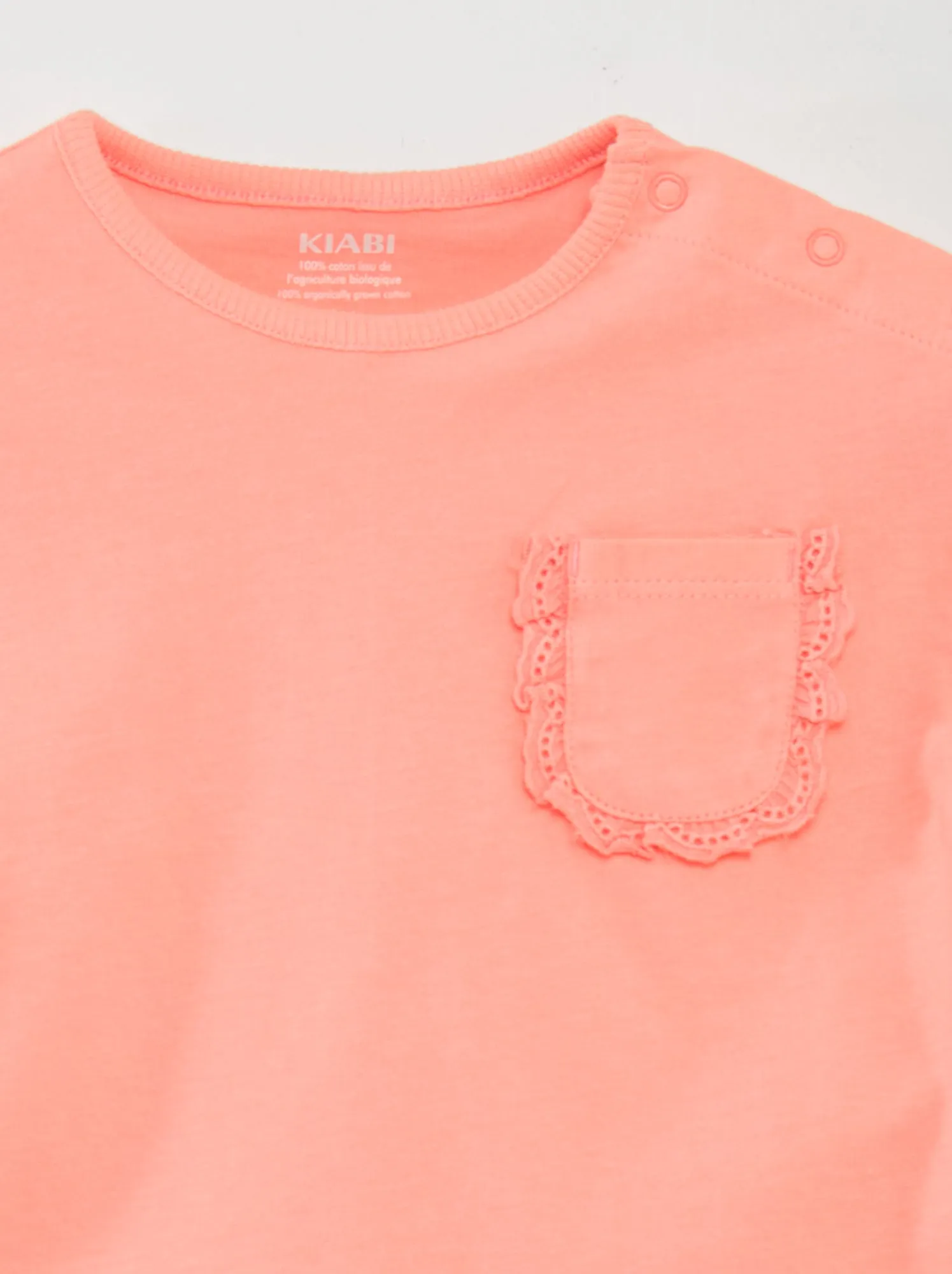 Completo in cotone - t-shirt + leggings - 2 pezzi - ROSA