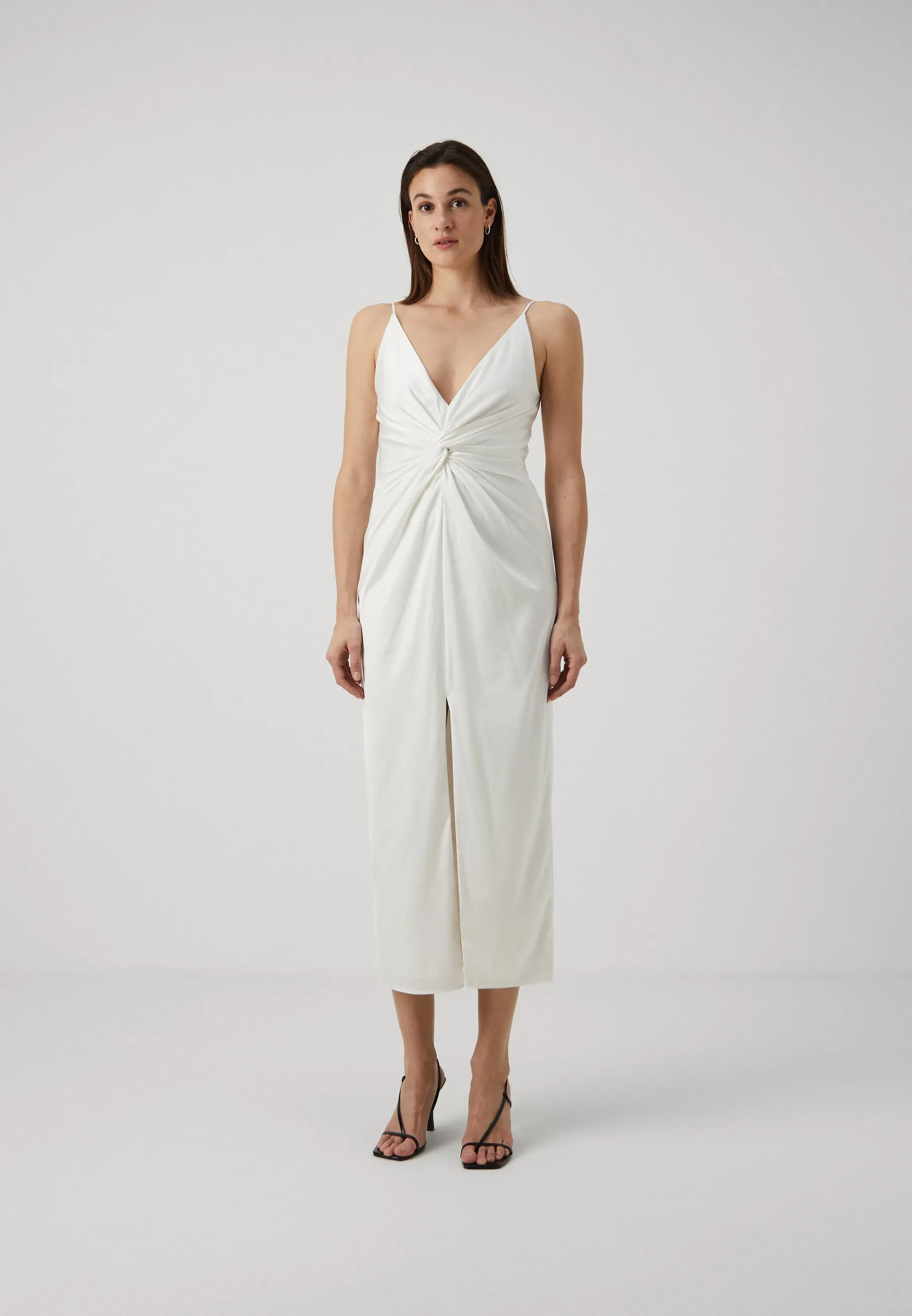 COWL NECK MIDI DRESS - Vestito elegante