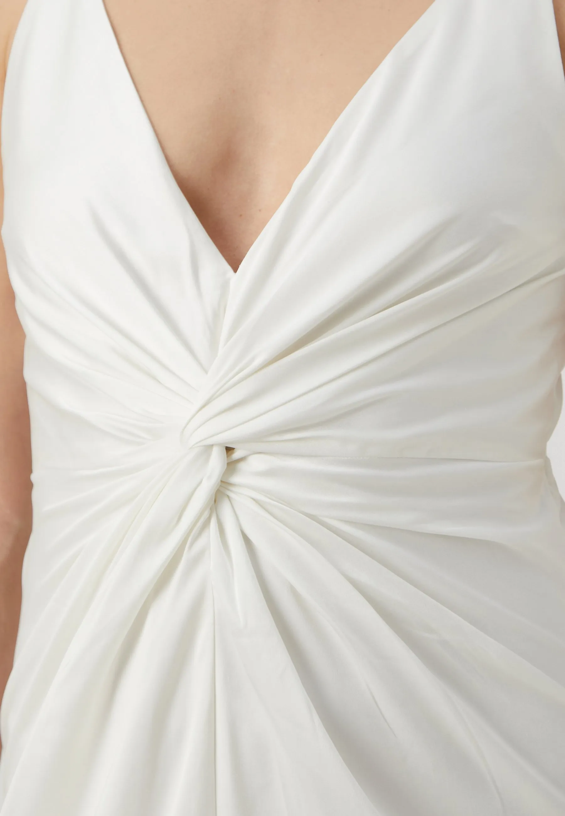 COWL NECK MIDI DRESS - Vestito elegante