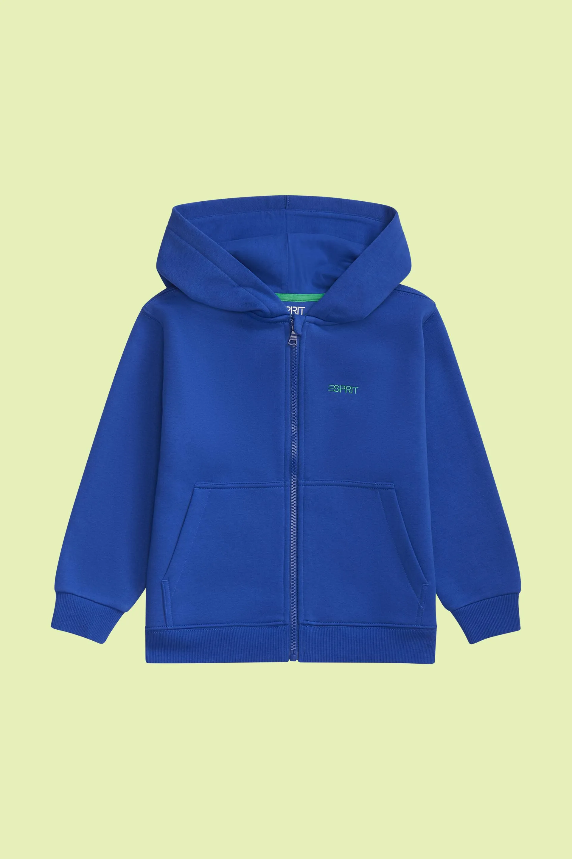 Felpa con cappuccio e zip con logo