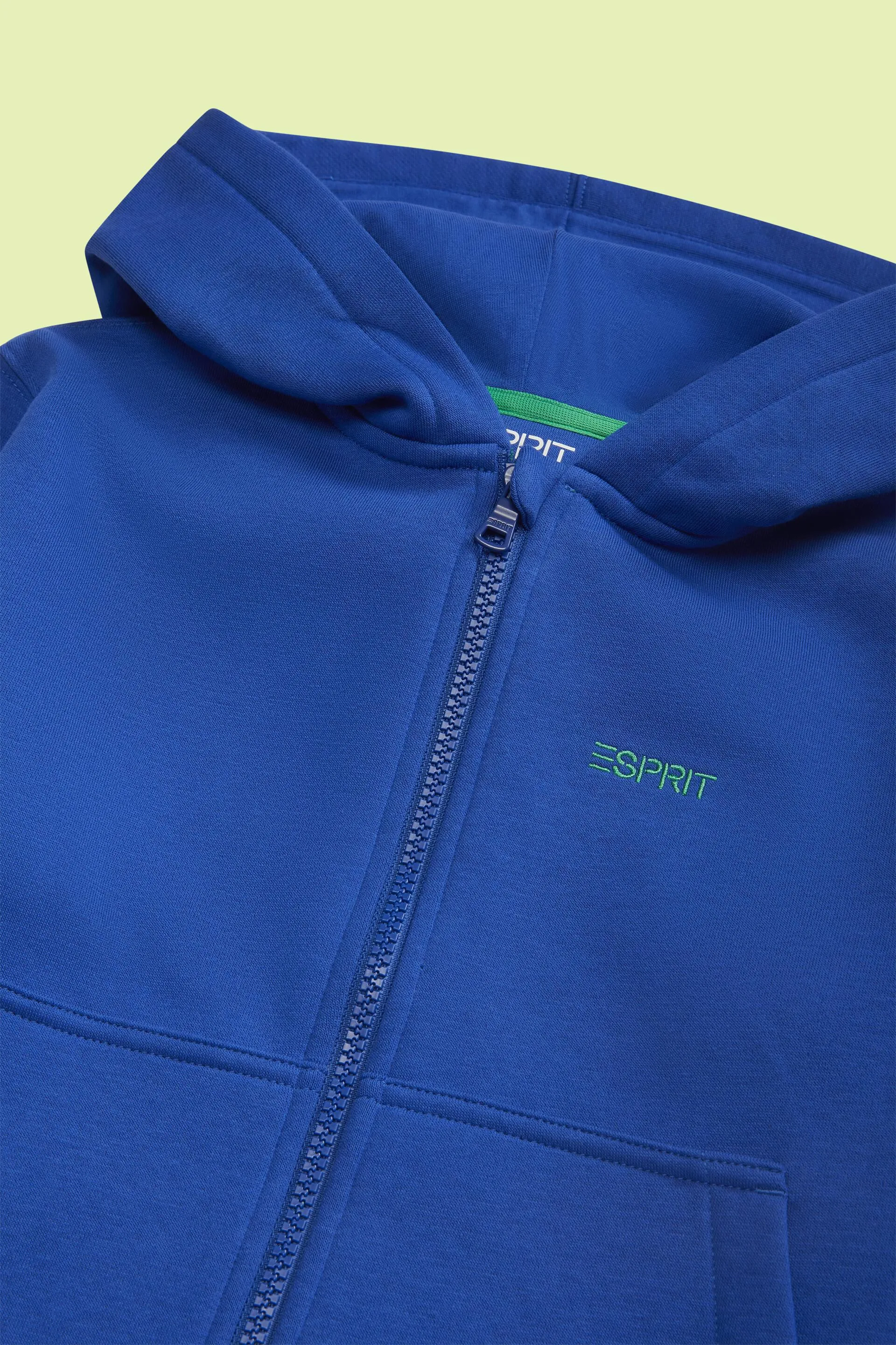 Felpa con cappuccio e zip con logo