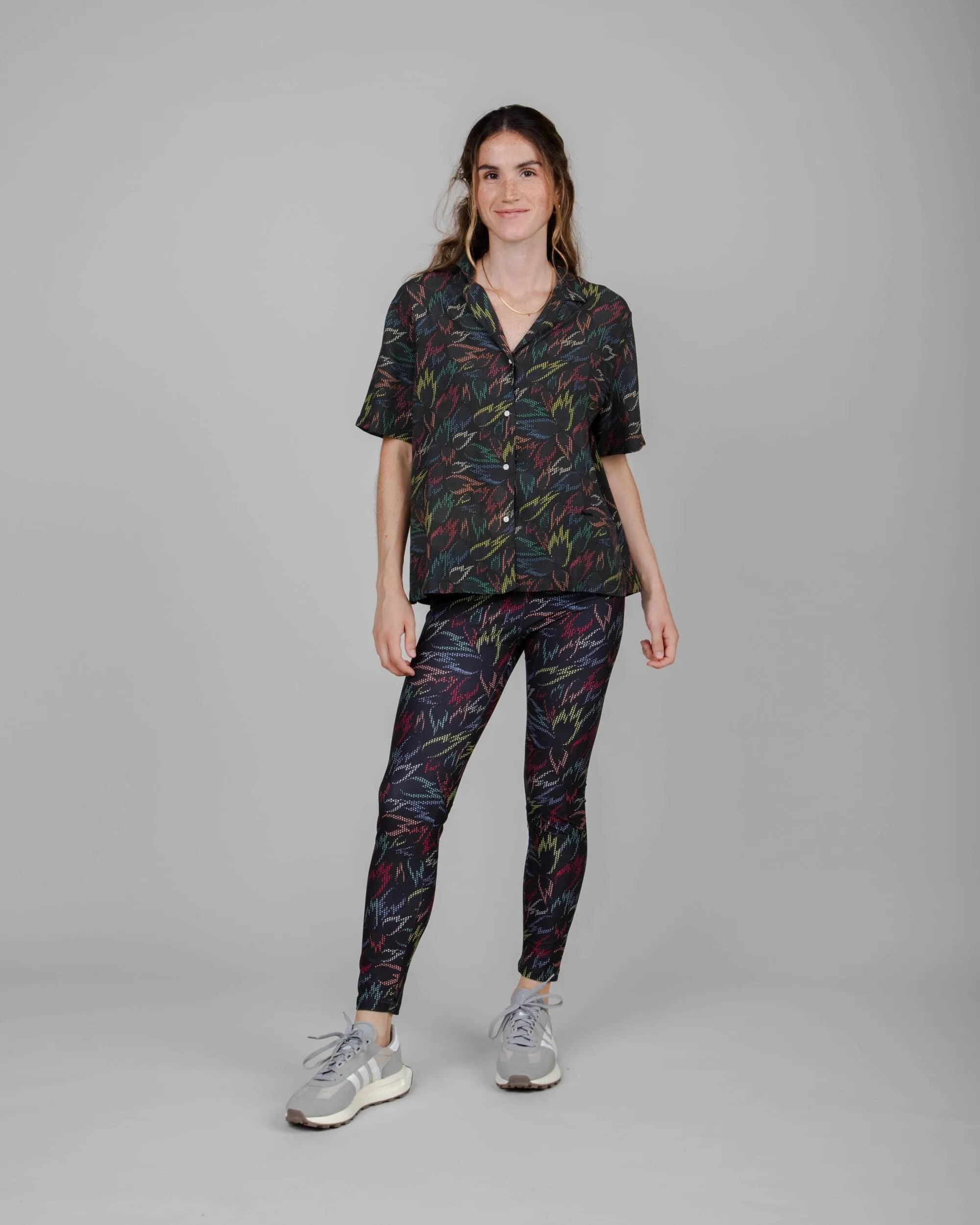 FLAMES ALOHA BLOUSE