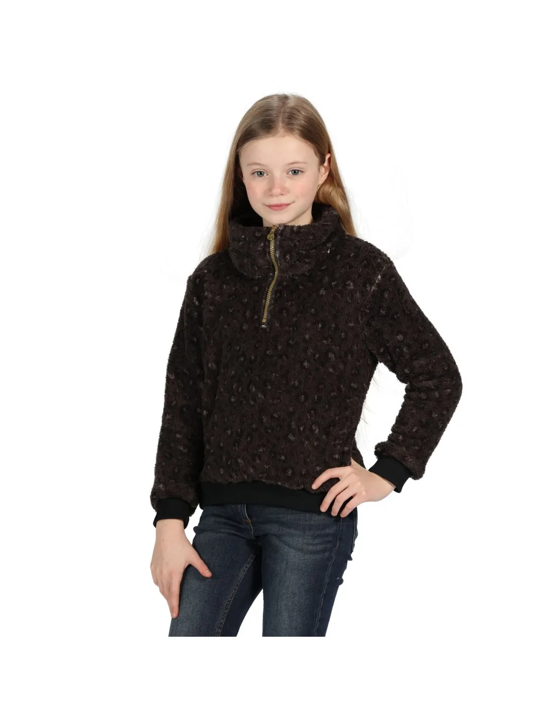 Fleece Regatta Kessie Hz Black Leopard