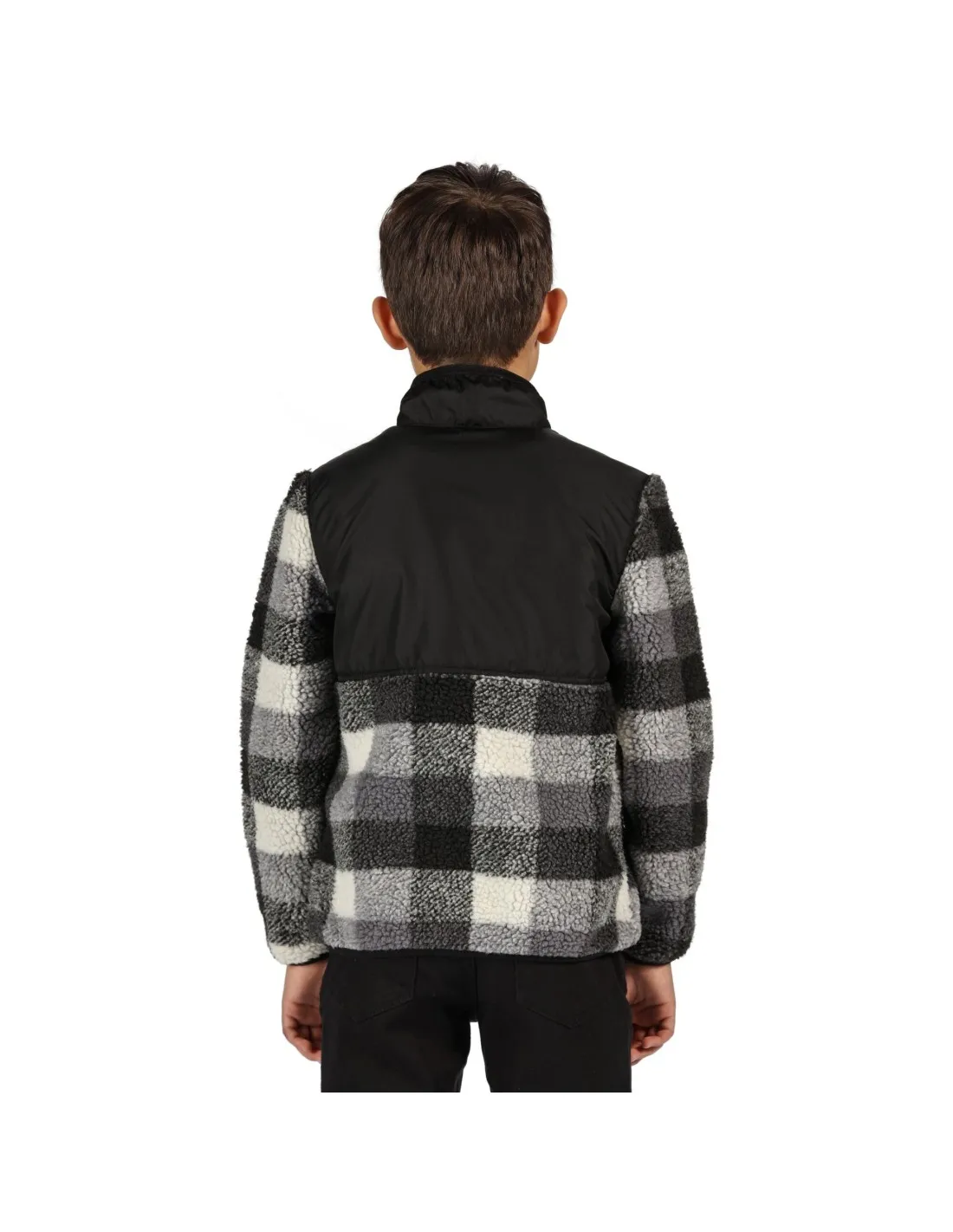 Fleece Regatta Myles BlackChk / Nero