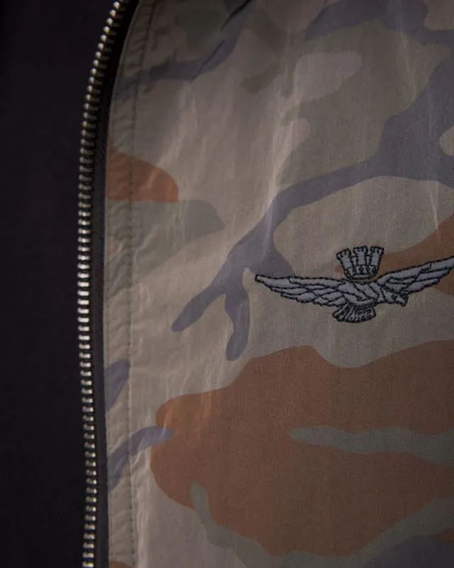 Giacca grigia da uomo Aeronautica Militare
