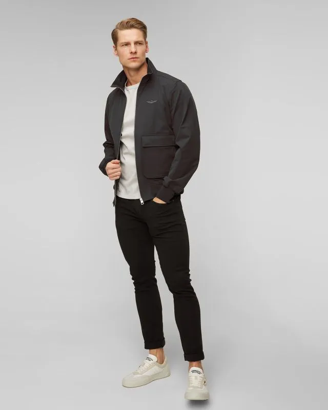 Giacca grigio grafite da uomo Aeronautica Militare