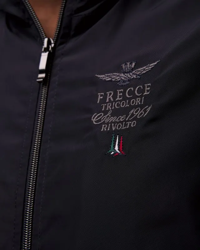 Giacca ibrida blu scuro da uomo Aeronautica Militare