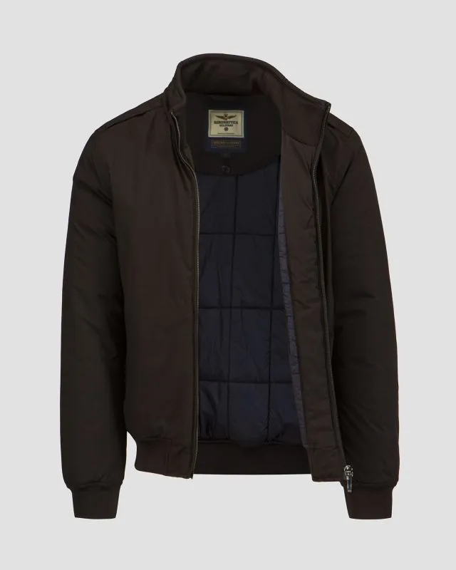 Giacca nera da uomo Aeronautica Militare