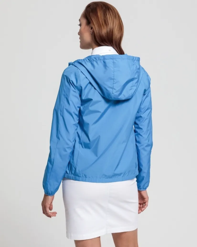 Giacca vento Gant donna con cappuccio e chiusura zip 4700107
