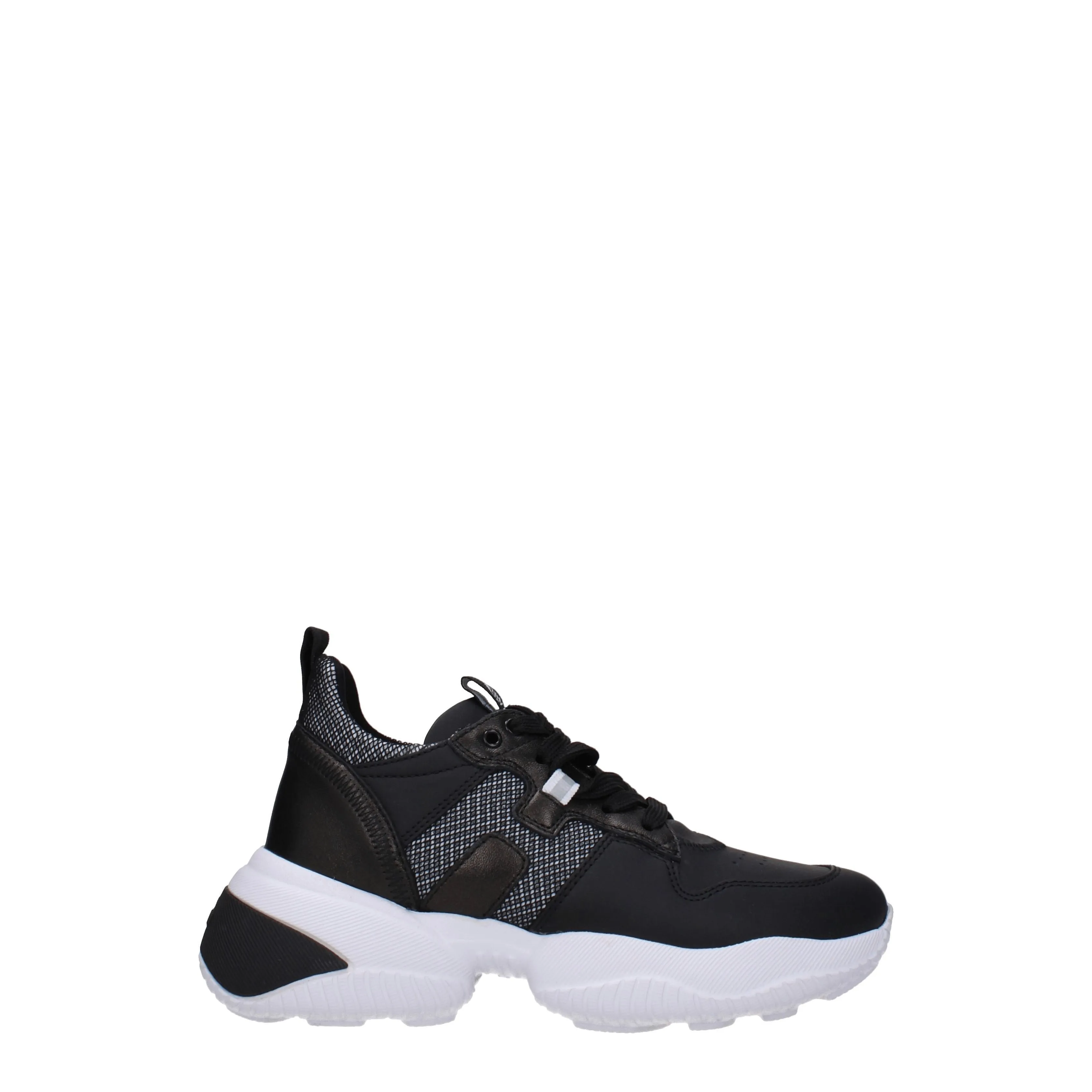 Hogan Sneakers Interaction Donna Pelle Nero