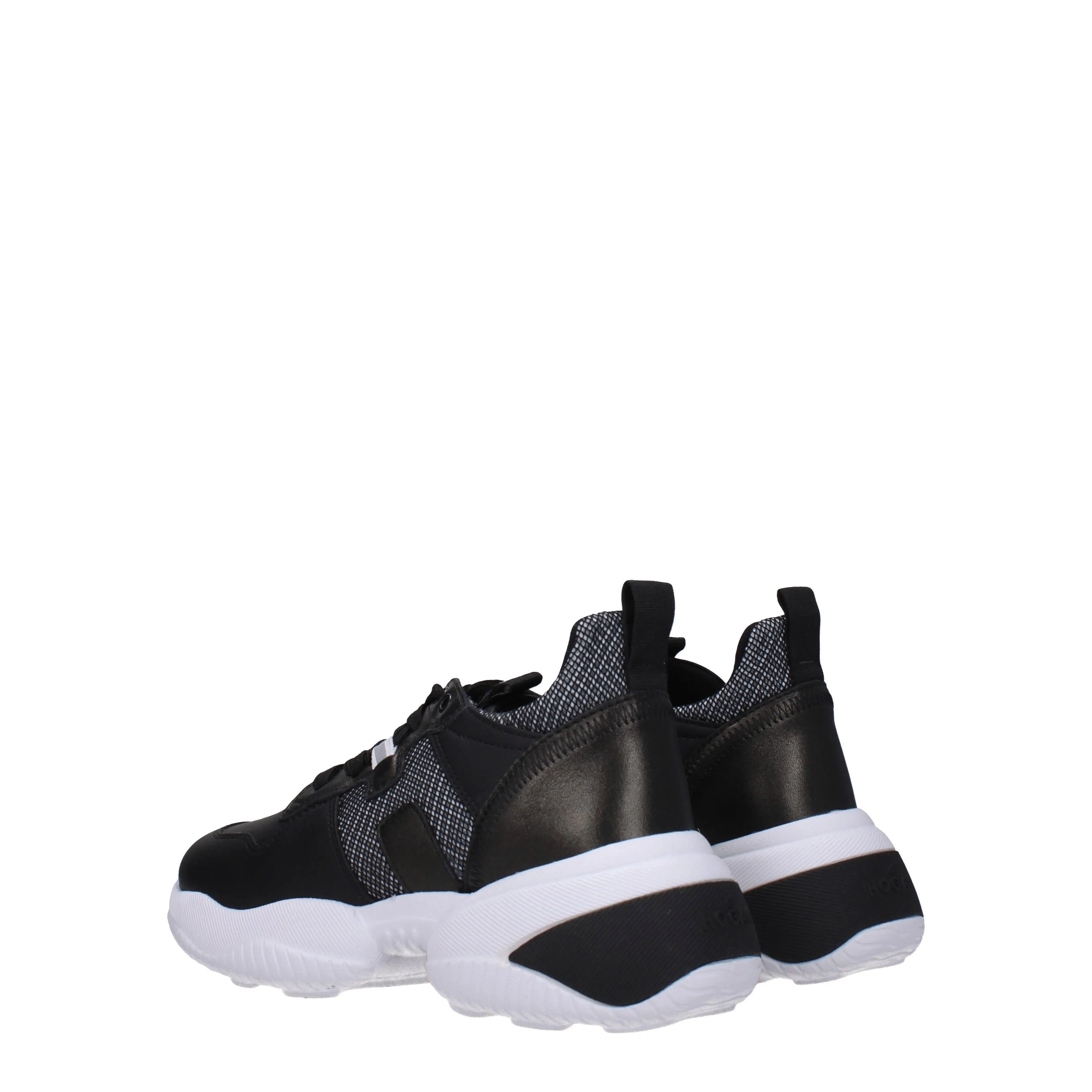 Hogan Sneakers Interaction Donna Pelle Nero