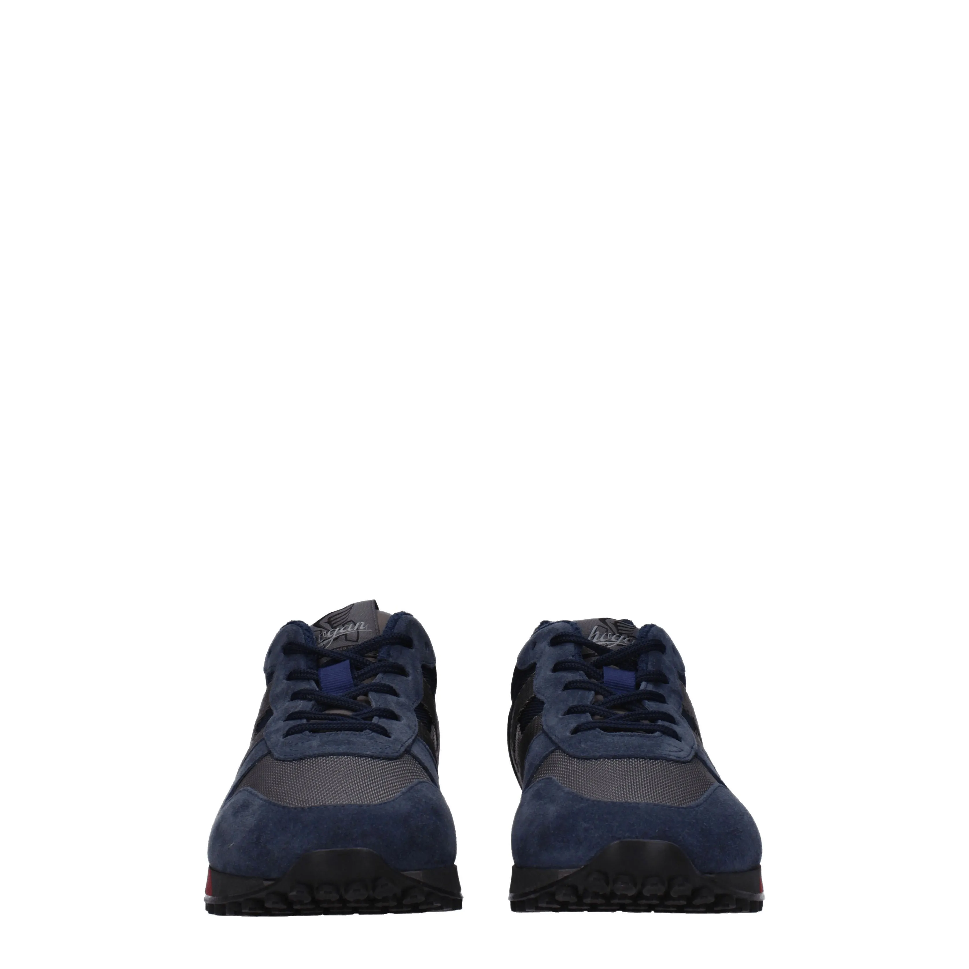 Hogan Sneakers Uomo Camoscio Blu/Grigio
