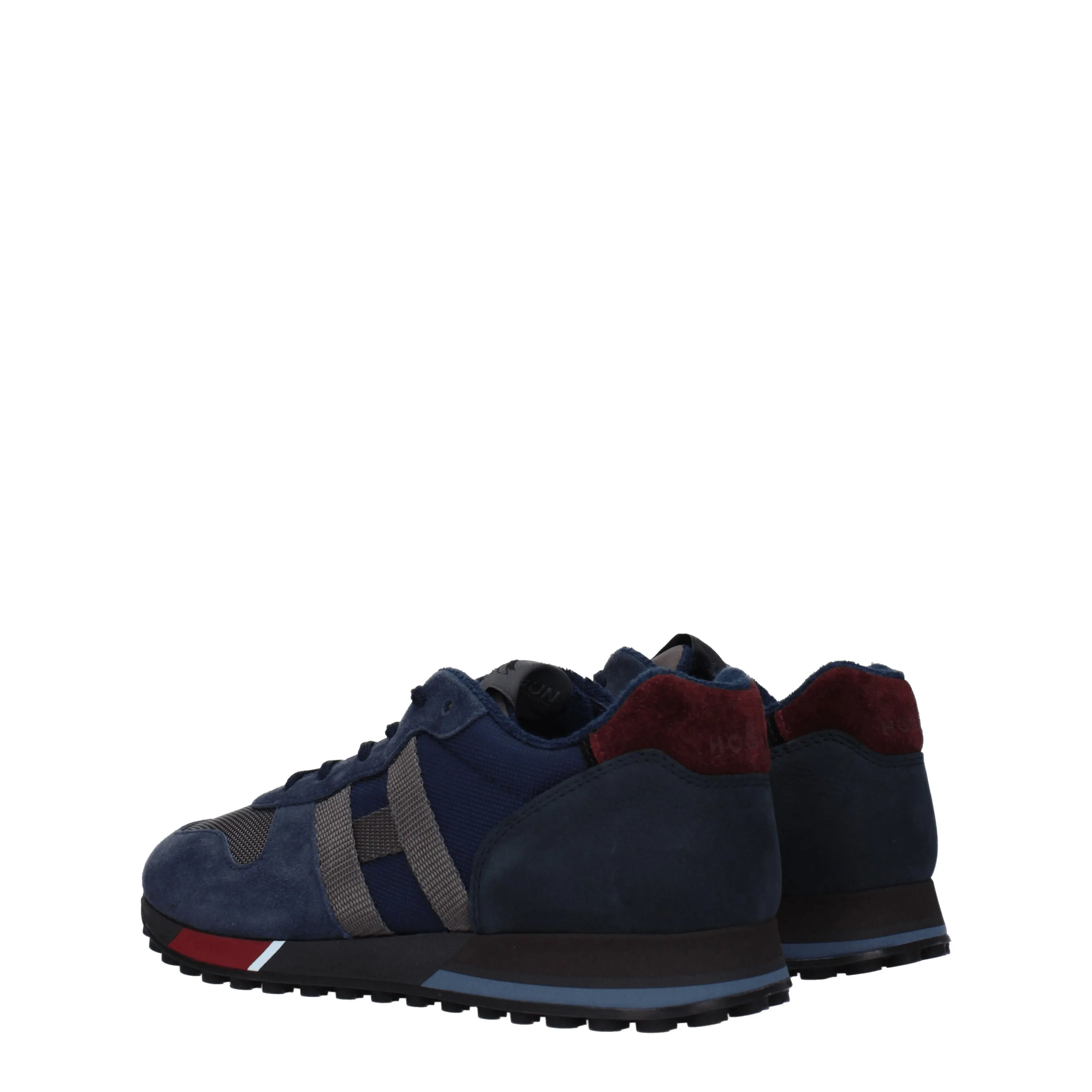 Hogan Sneakers Uomo Camoscio Blu/Grigio