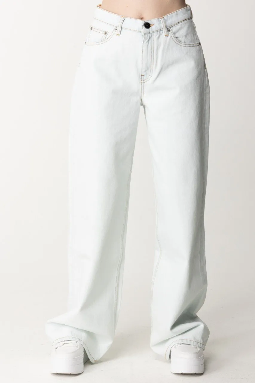 Jeans a gamba larga BLEACH WHITE