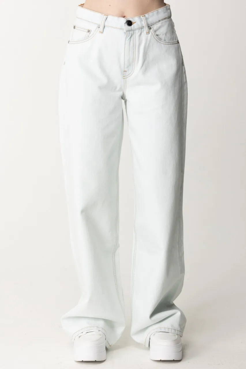 Jeans a gamba larga BLEACH WHITE