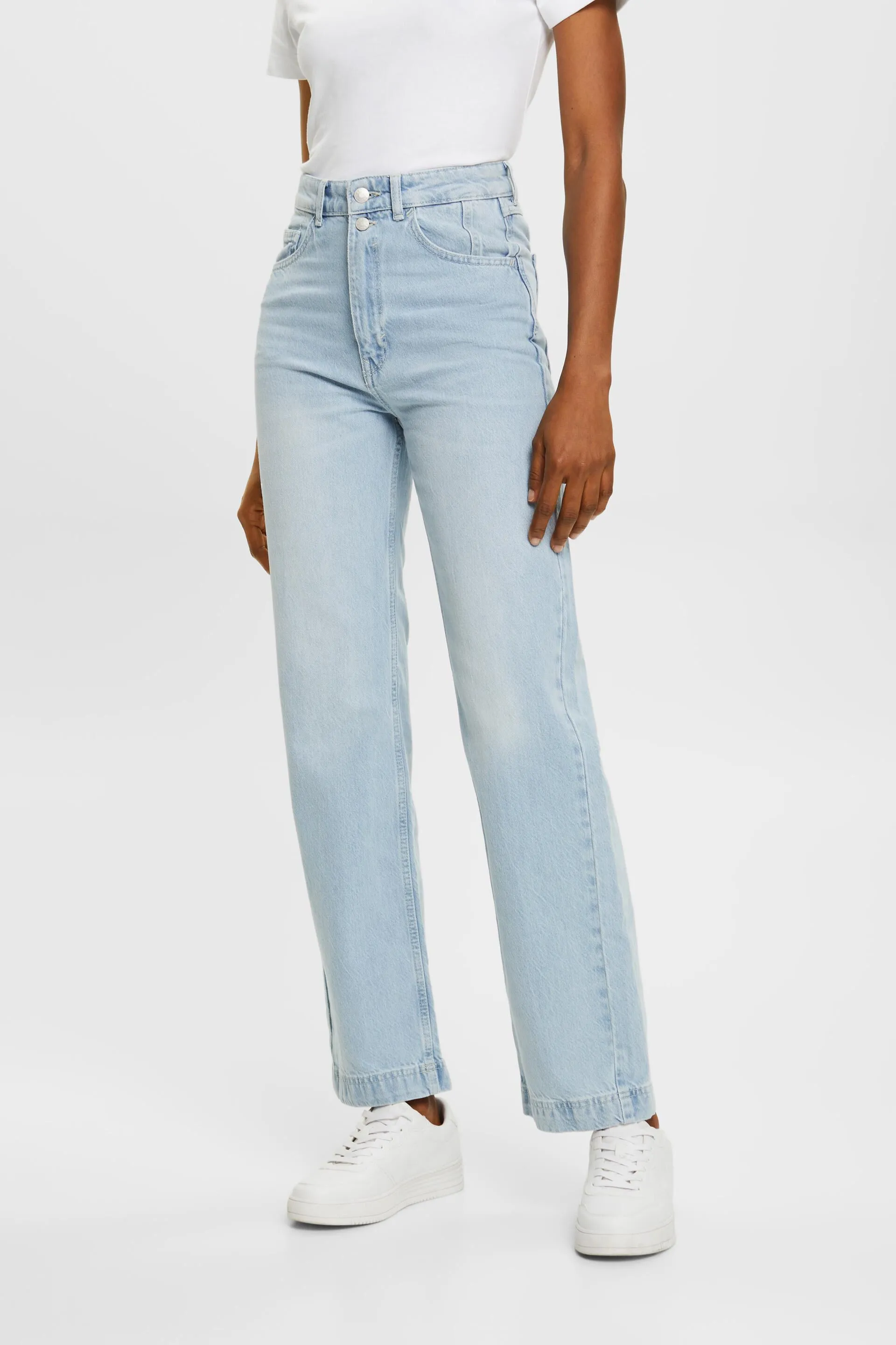 Jeans a gamba larga