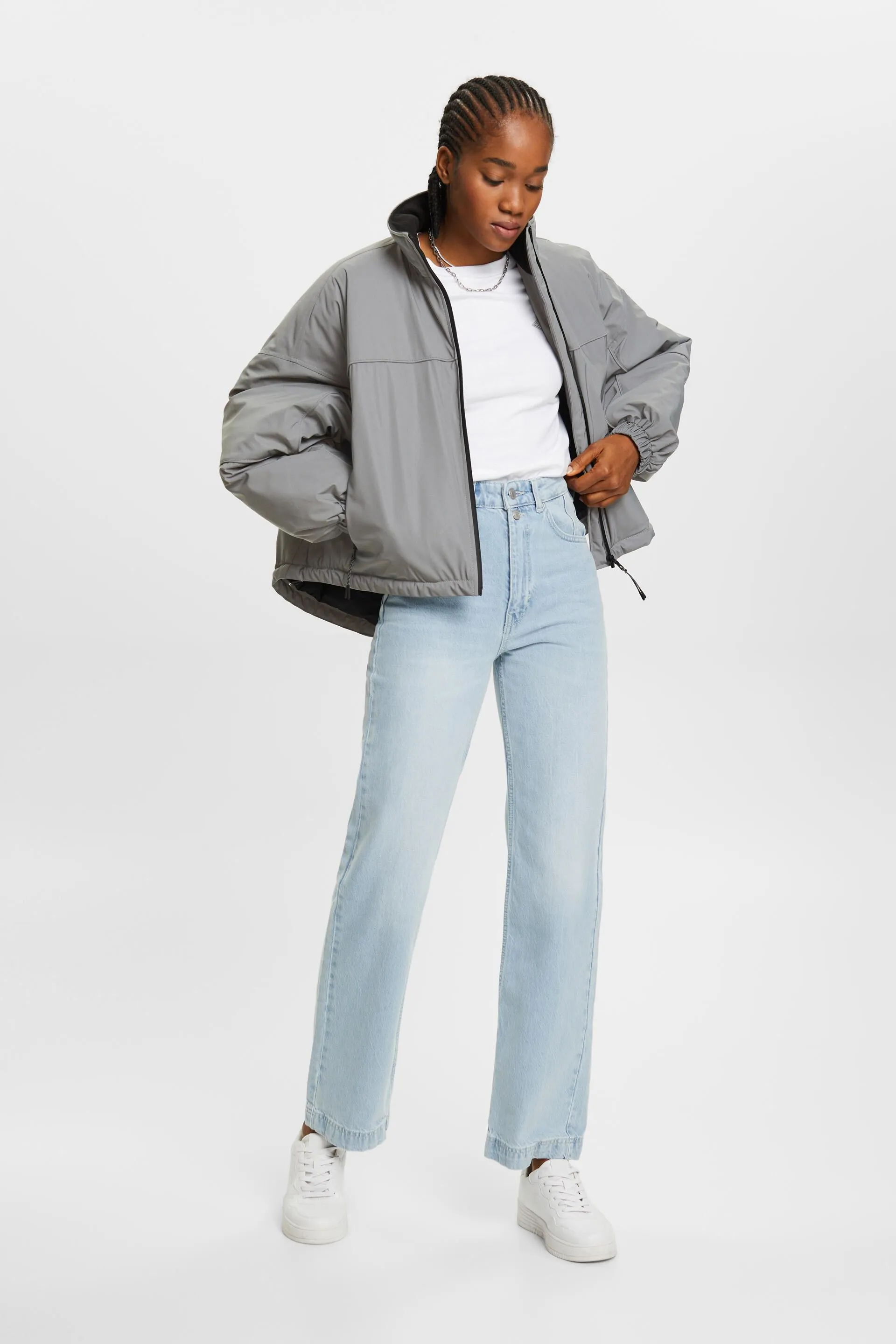 Jeans a gamba larga