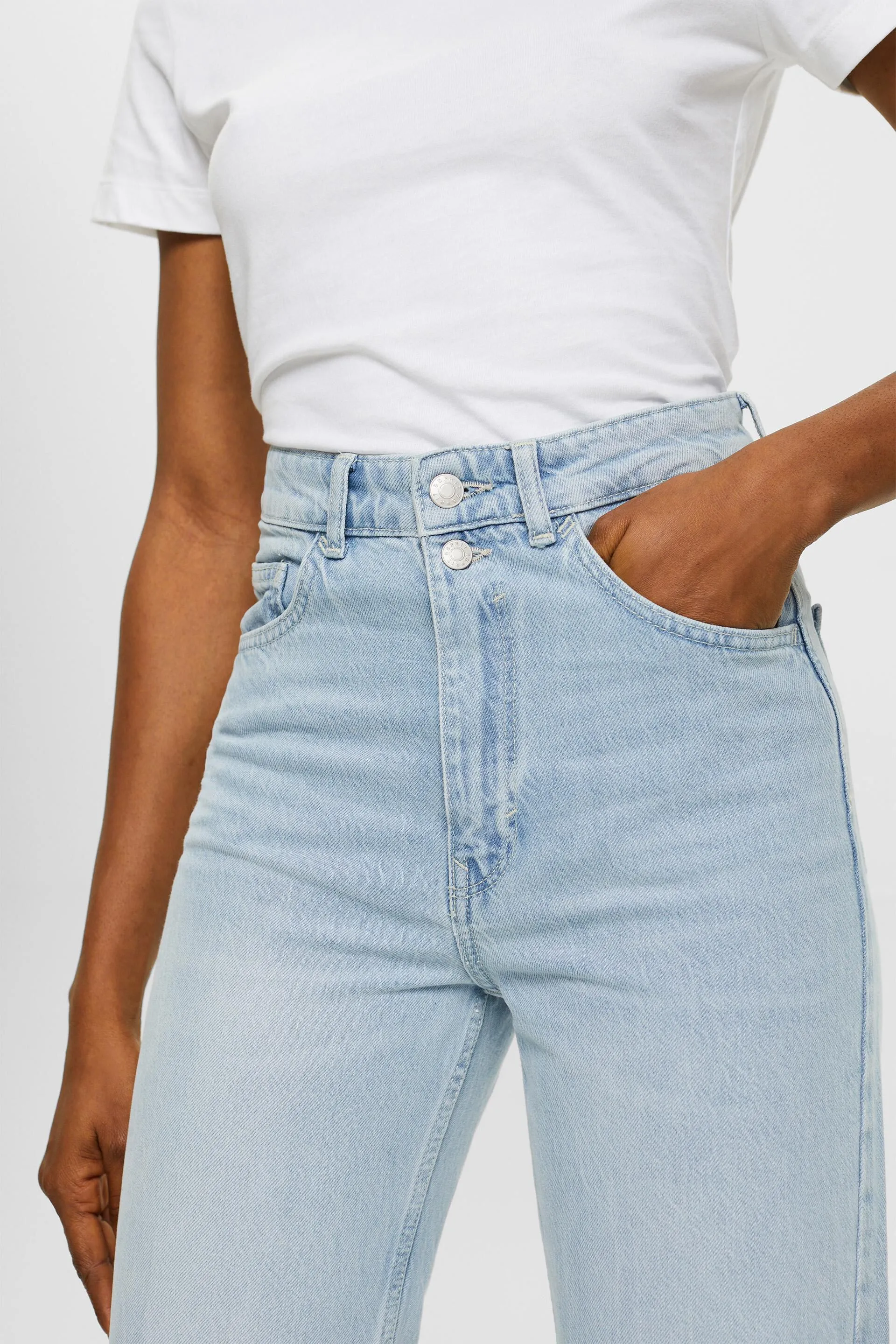 Jeans a gamba larga