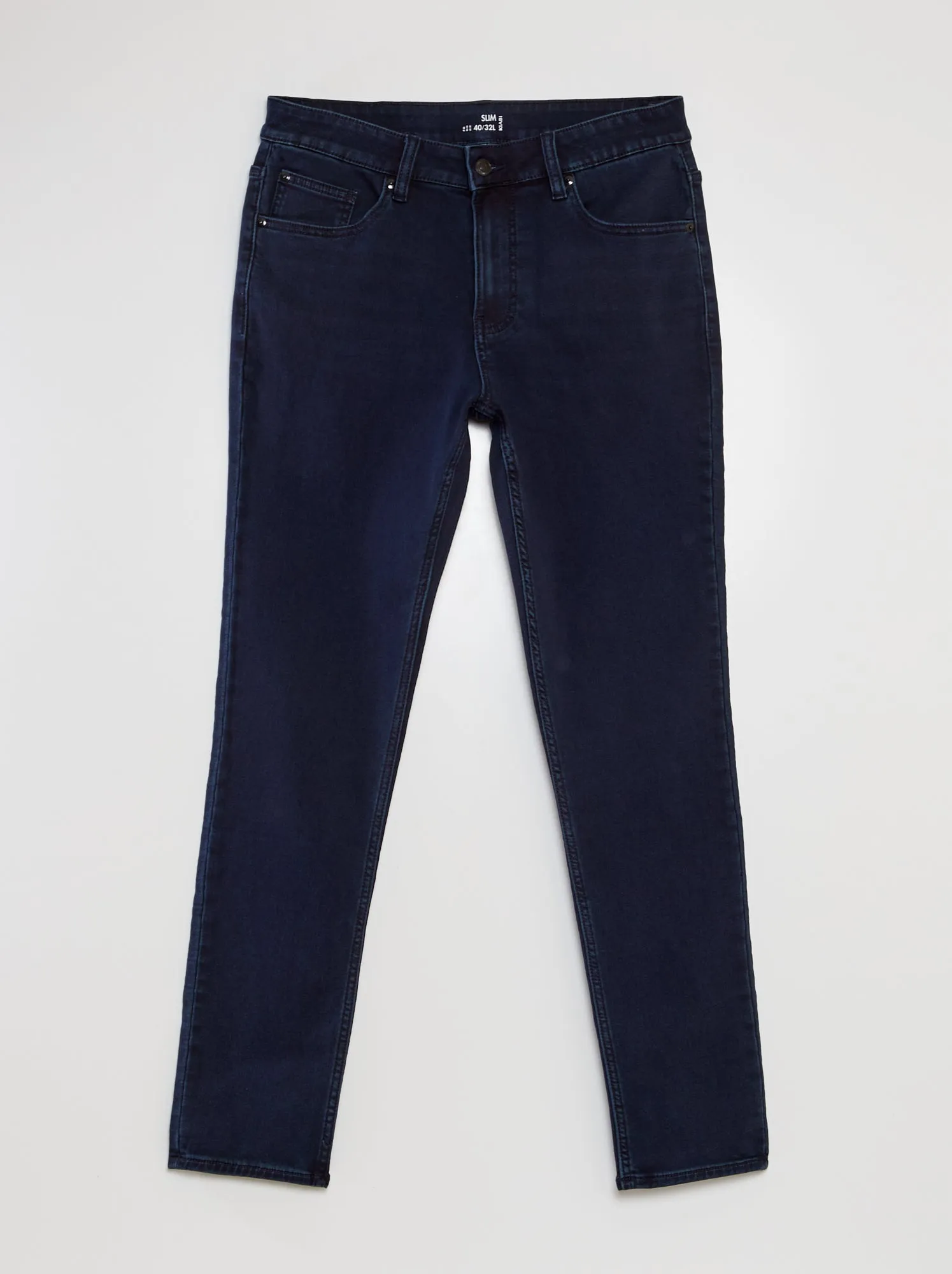 Jeans slim stretch - L32 - BLU