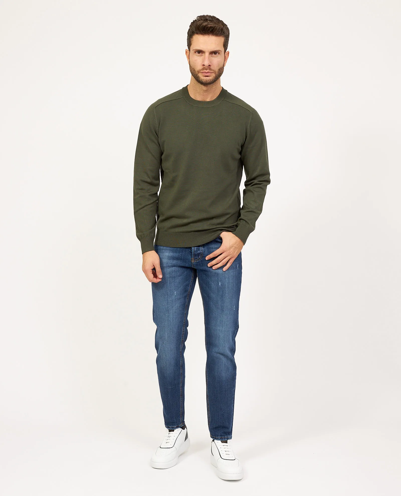 Jeans uomo SetteMezzo modello a 5 tasche