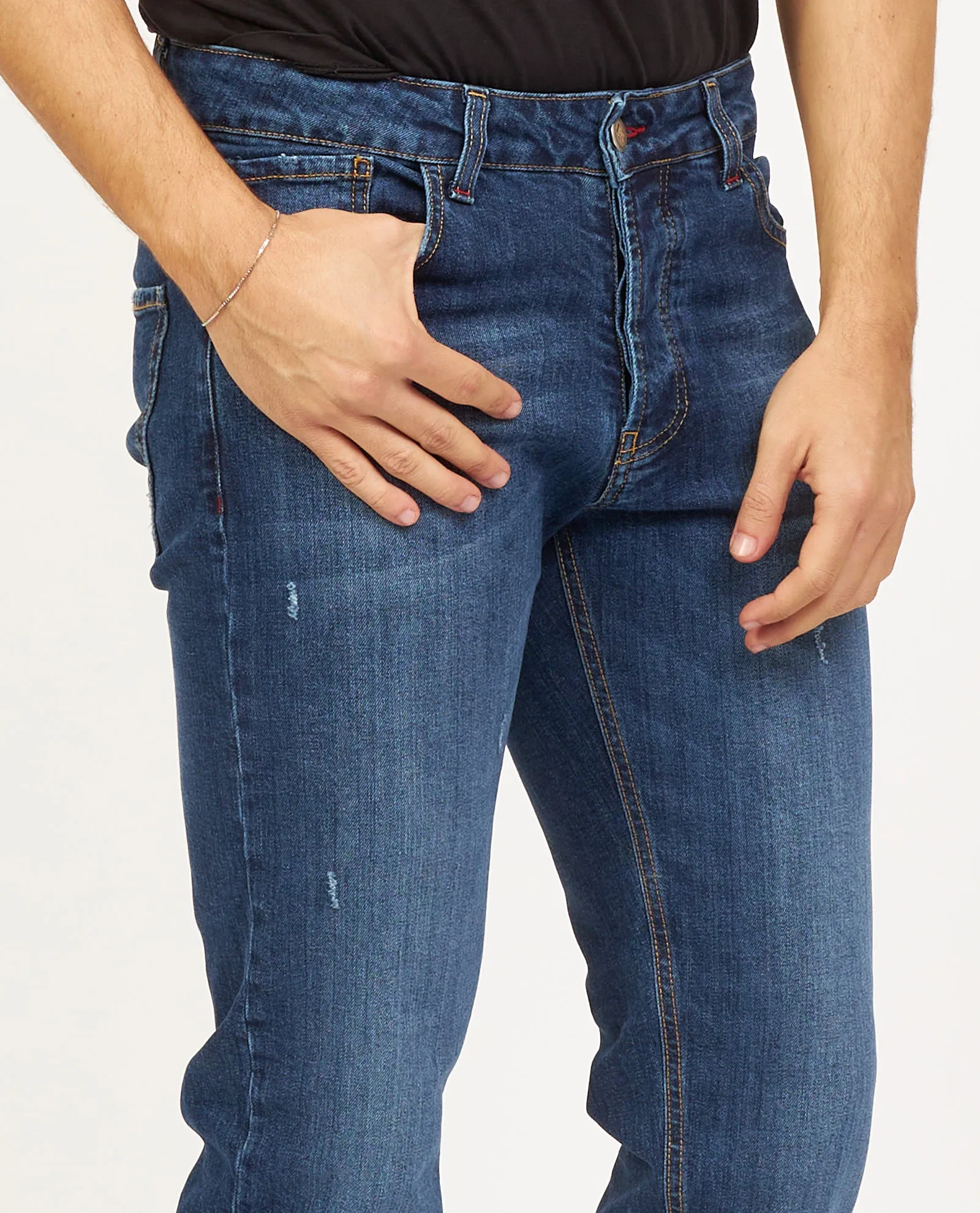 Jeans uomo SetteMezzo modello a 5 tasche