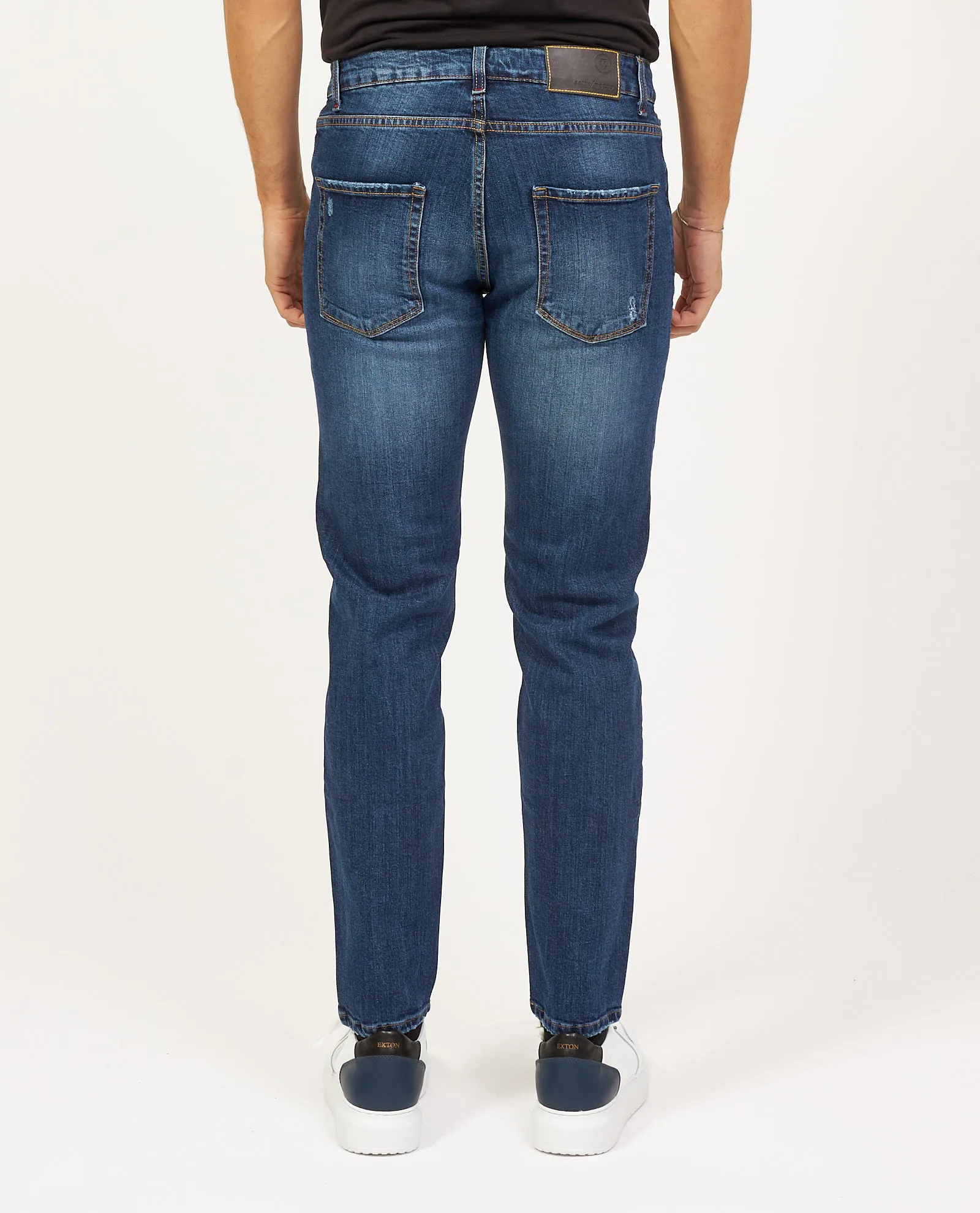 Jeans uomo SetteMezzo modello a 5 tasche