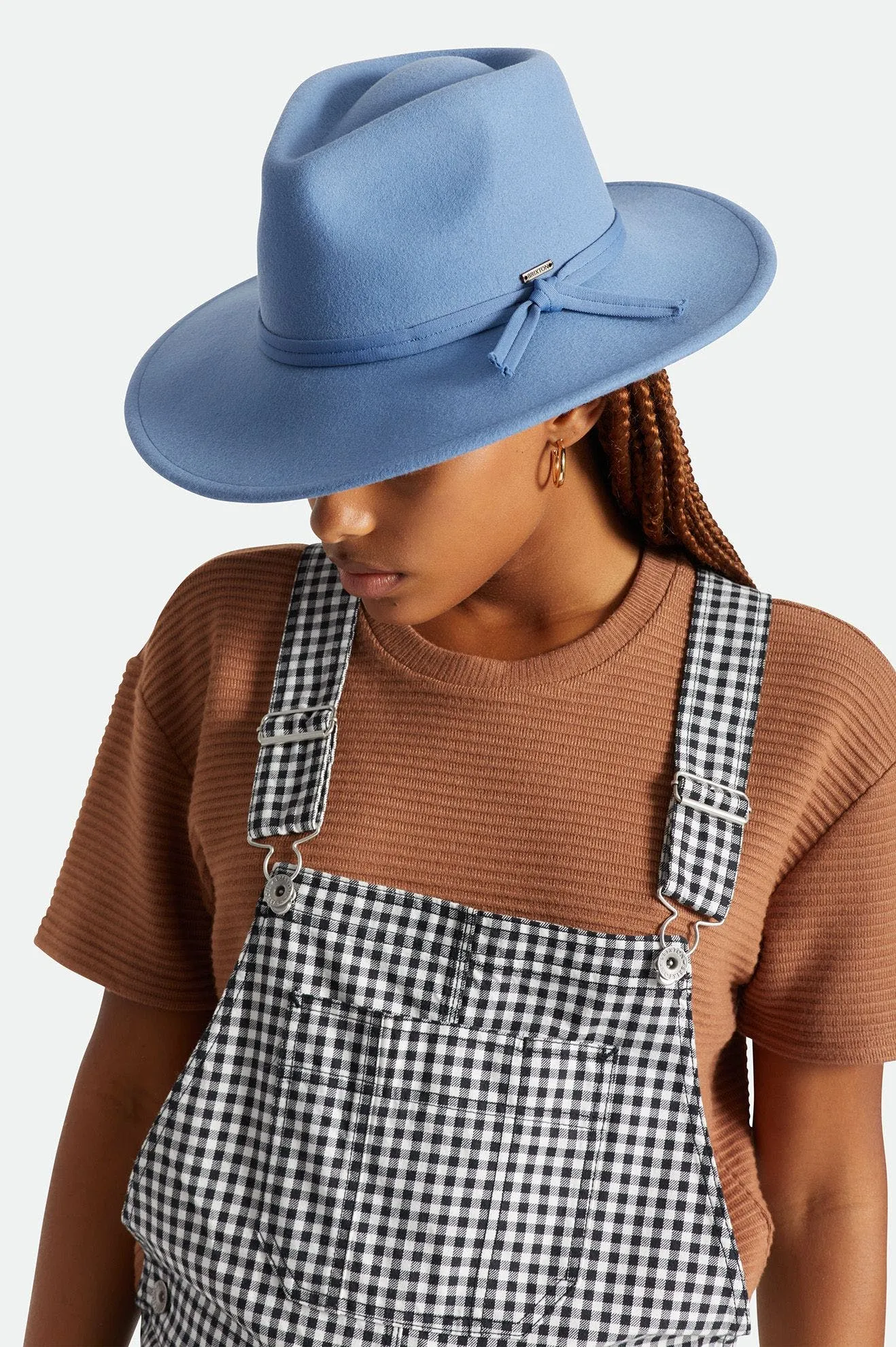 JOANNA PACKABLE HAT - CASA BLANCA BLUE