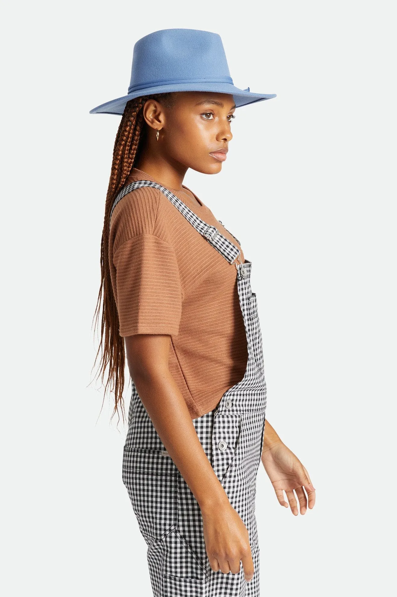 JOANNA PACKABLE HAT - CASA BLANCA BLUE