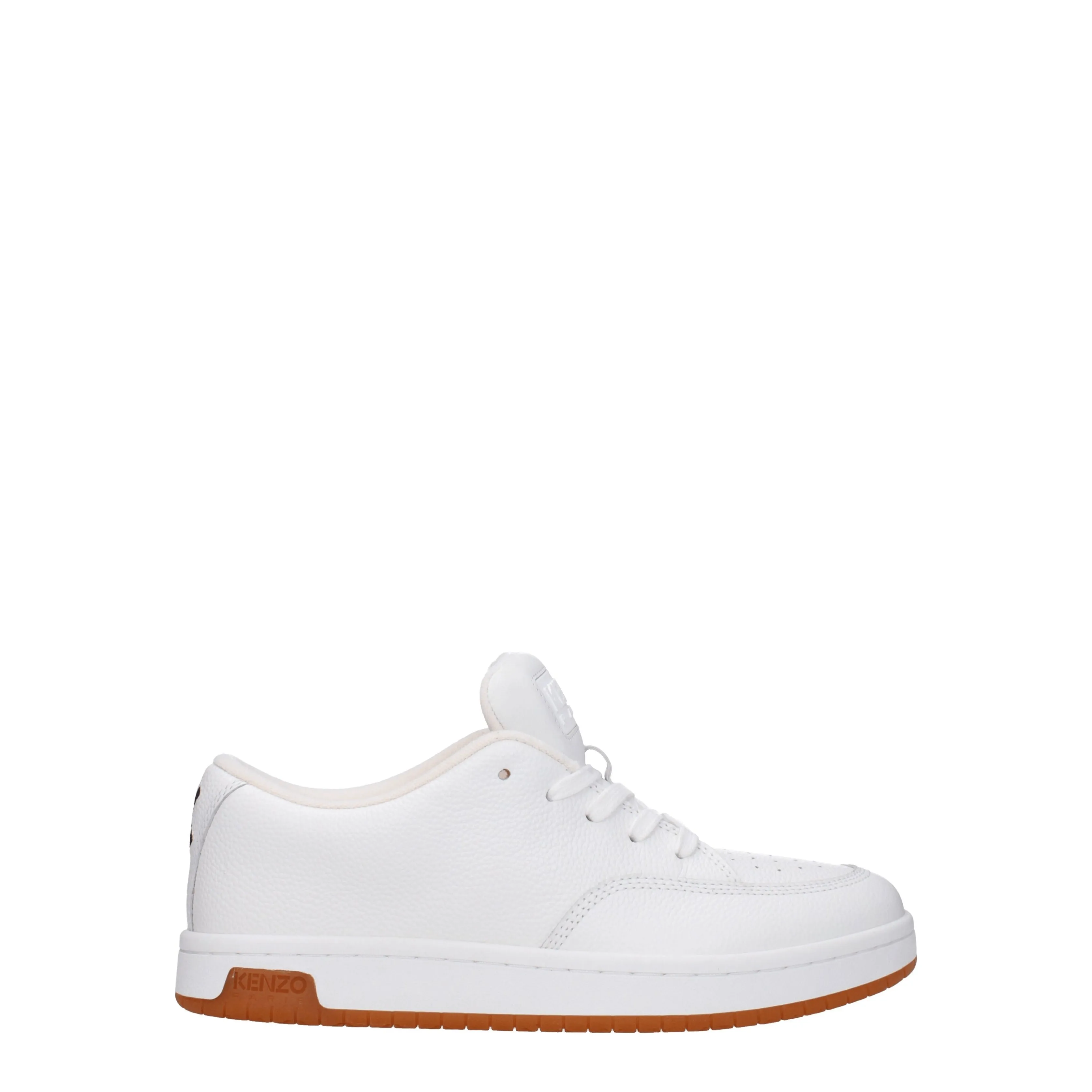 Kenzo Sneakers Uomo Pelle Bianco