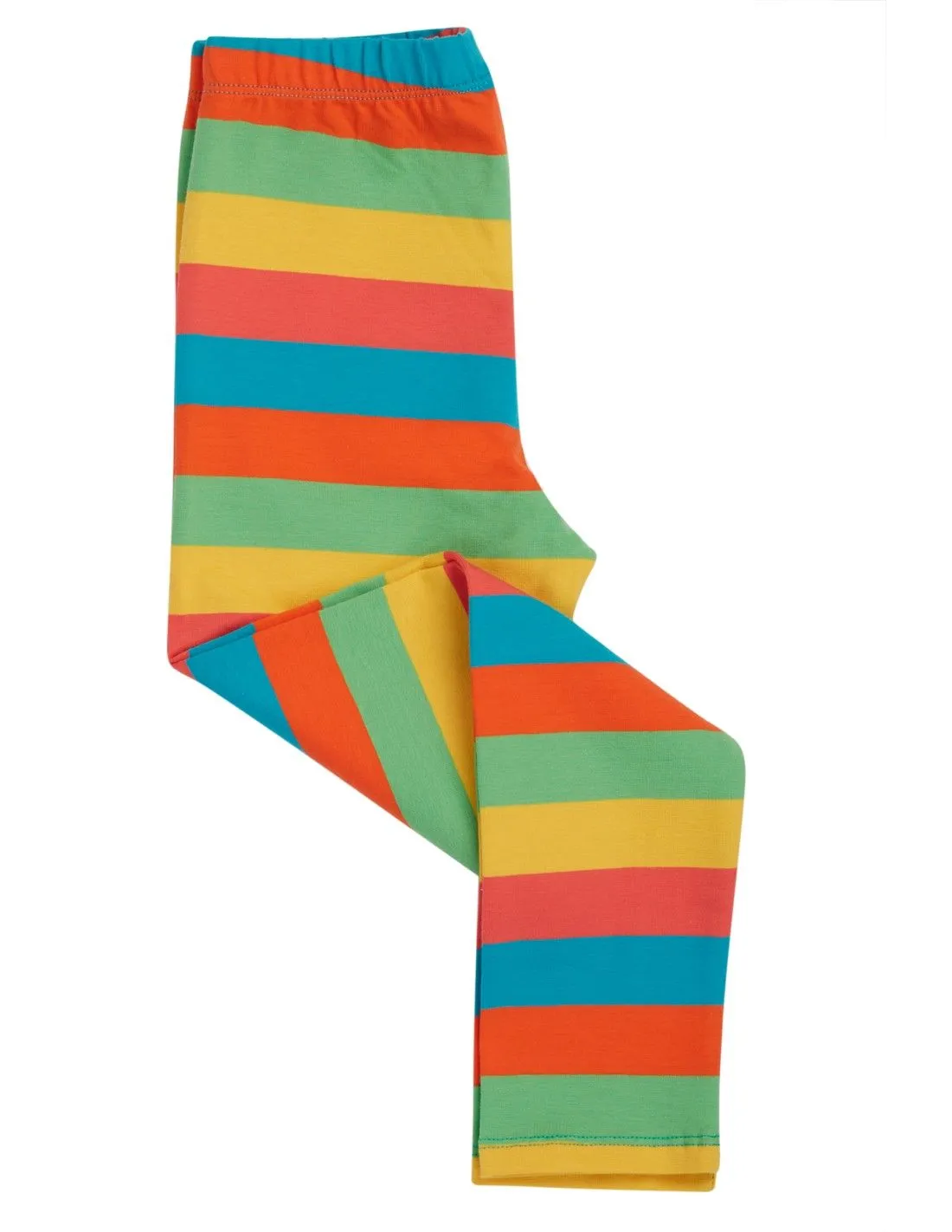 LEGGINGS IN COTONE BIOLOGICO "LIBBY RAINBOW"