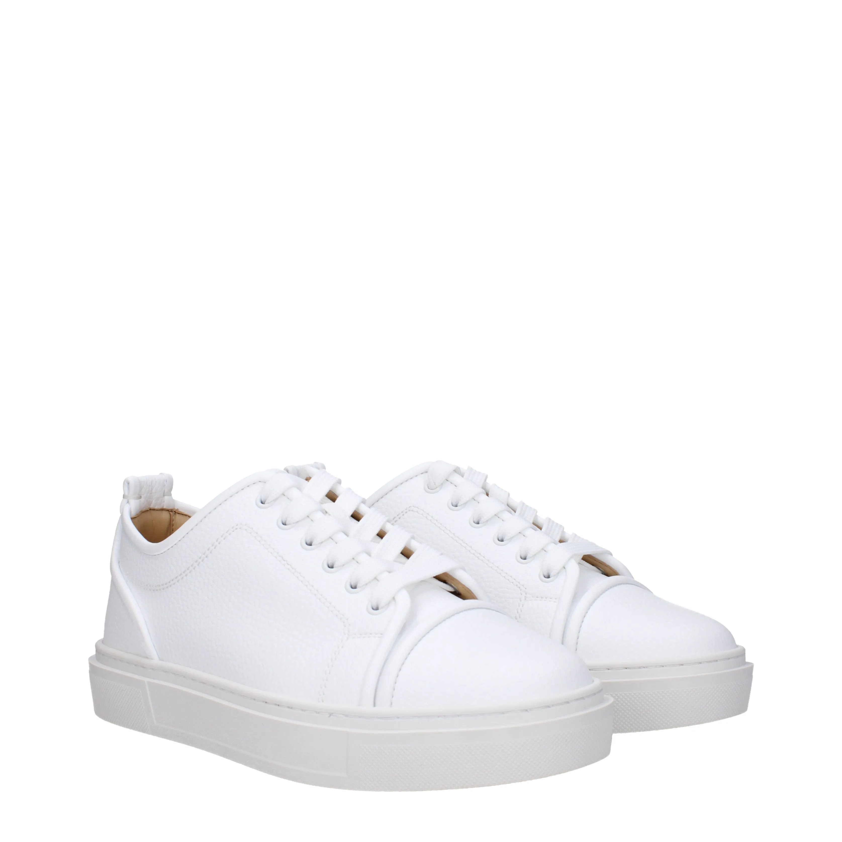 Louboutin Sneakers Adolon junior Uomo Pelle Bianco