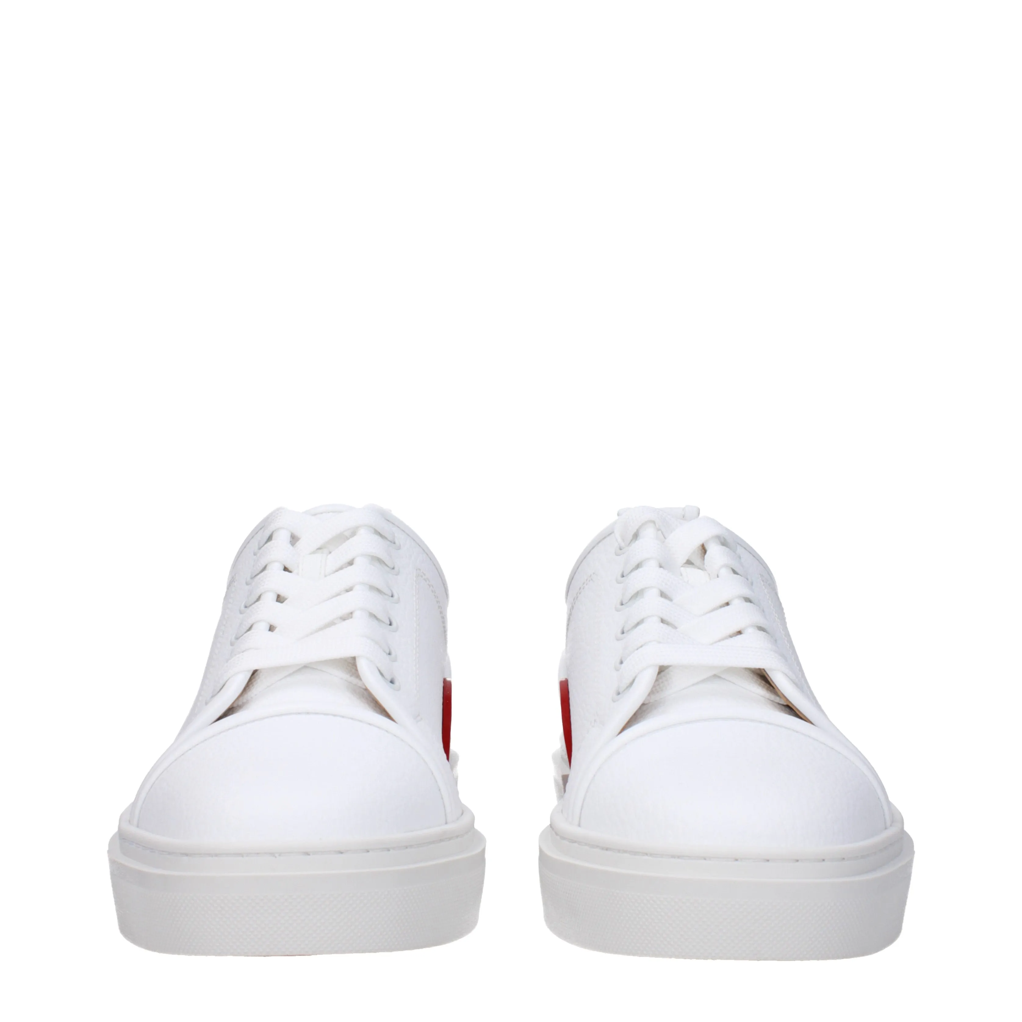 Louboutin Sneakers Adolon junior Uomo Pelle Bianco