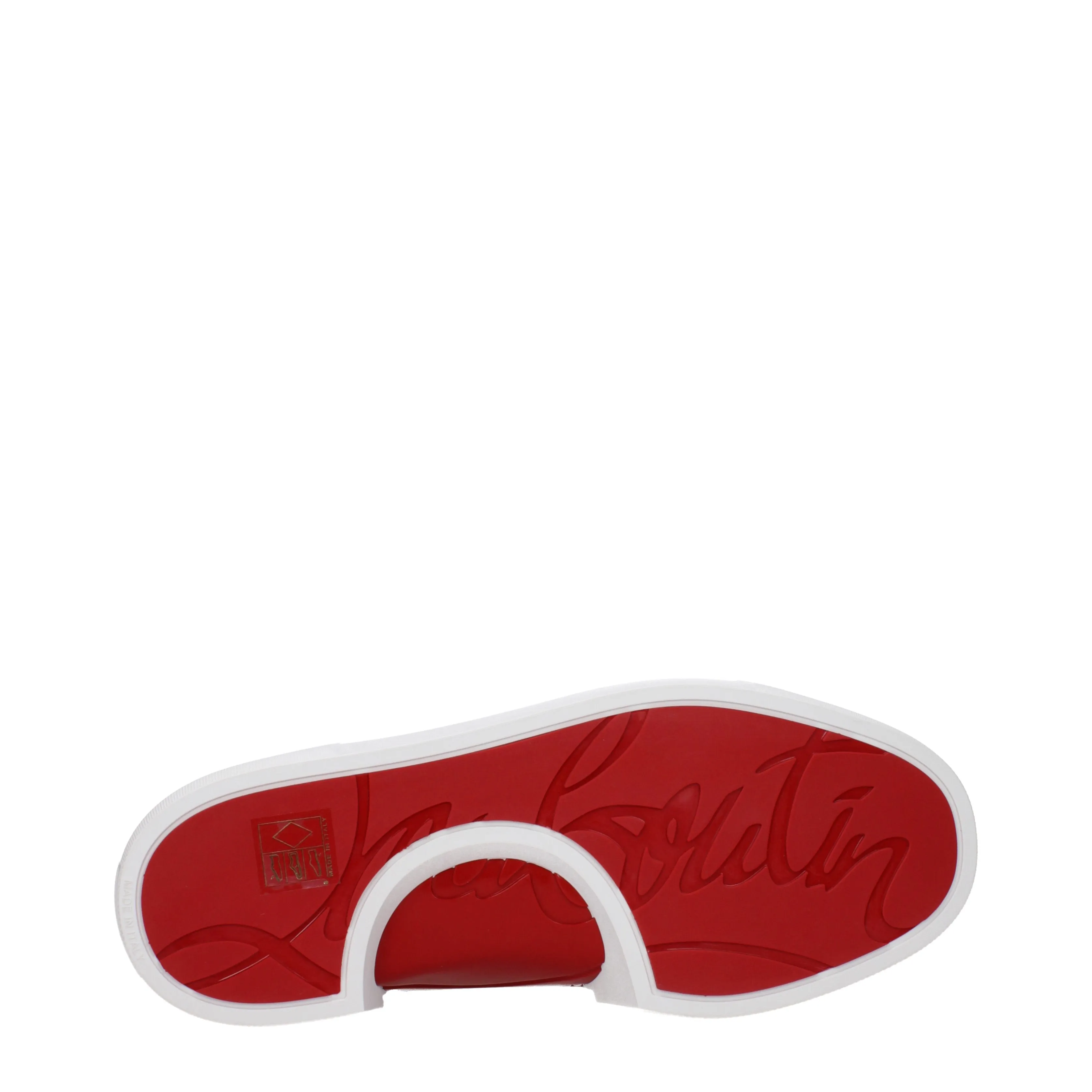 Louboutin Sneakers Adolon junior Uomo Pelle Bianco