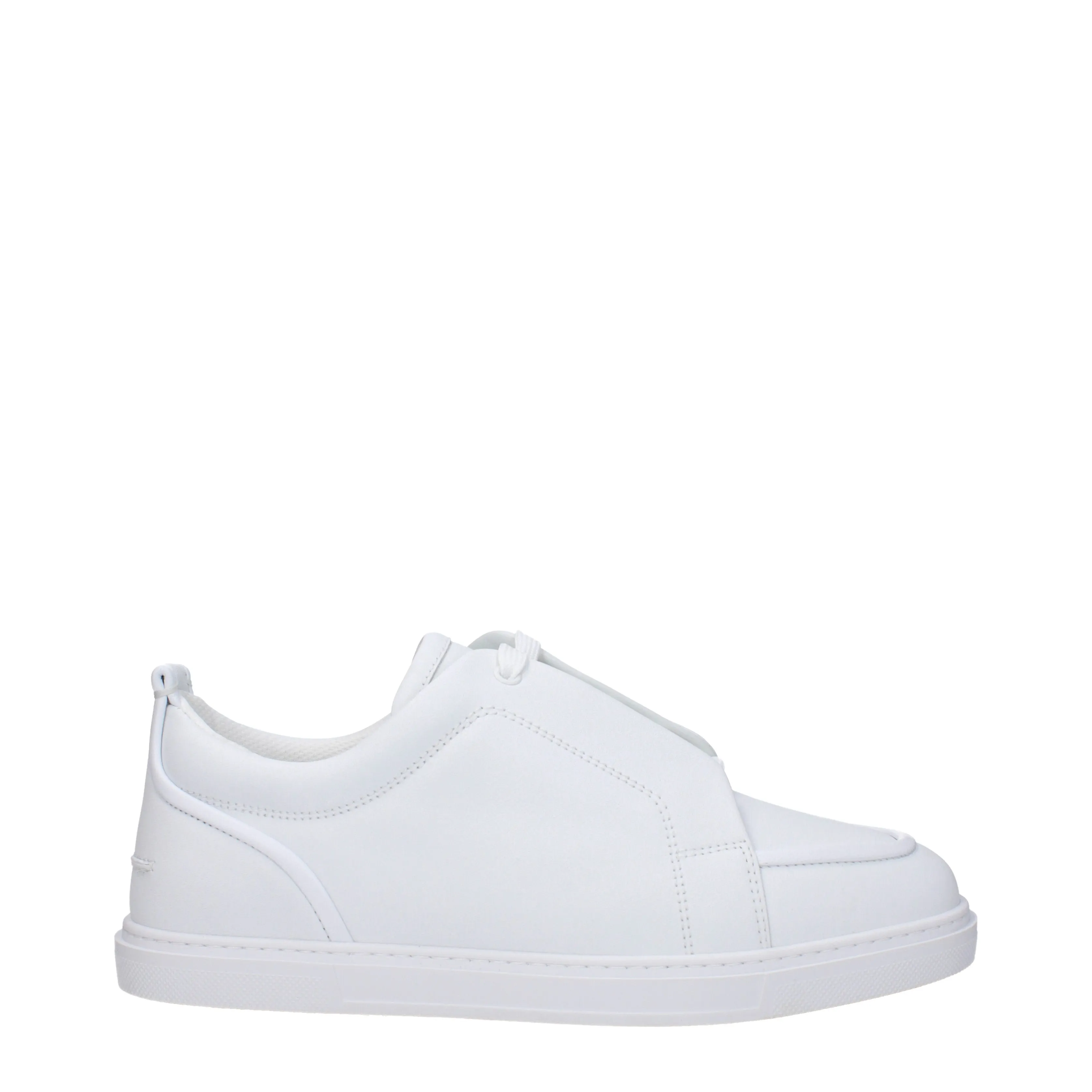 Louboutin Sneakers Jimmy Uomo Pelle Bianco