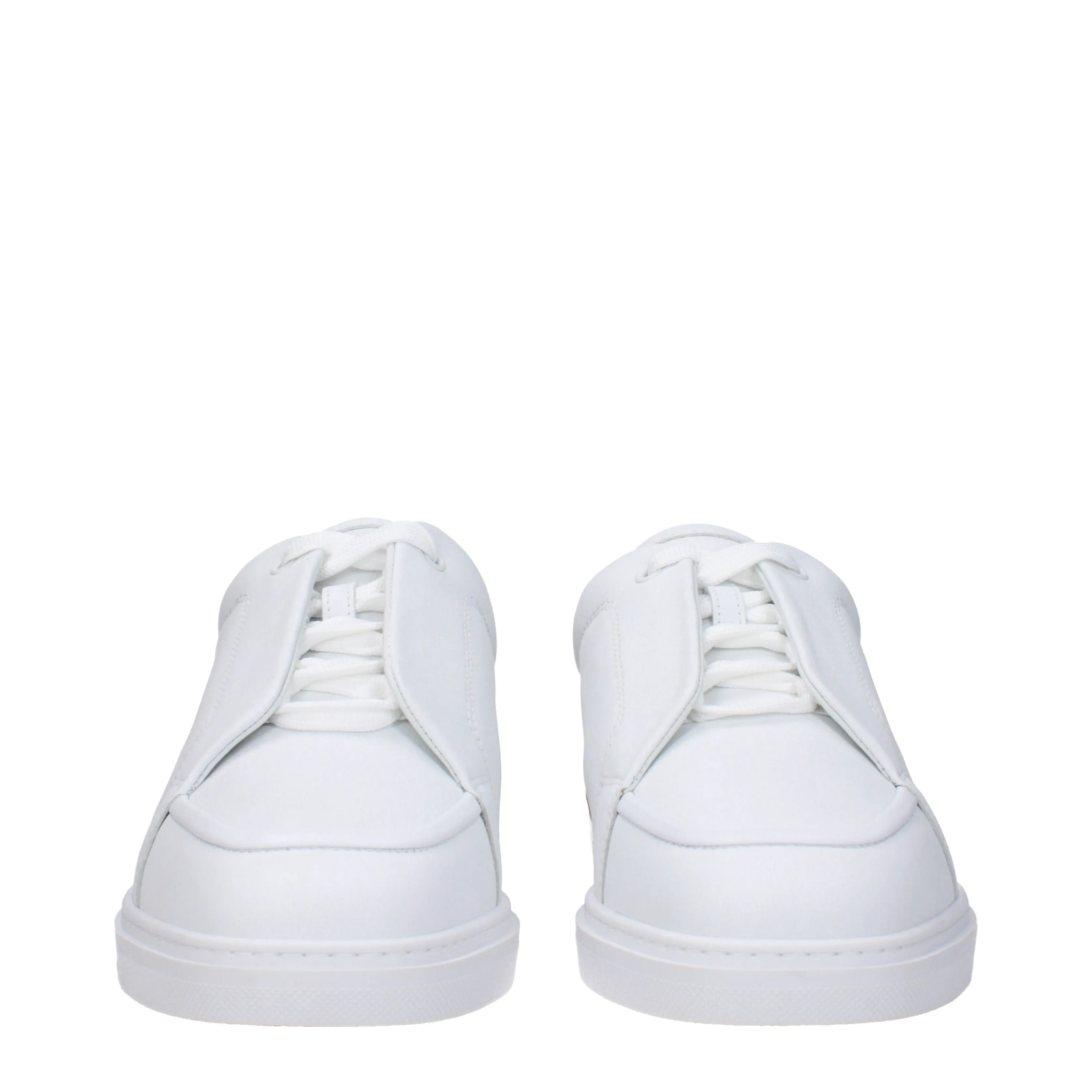 Louboutin Sneakers Jimmy Uomo Pelle Bianco