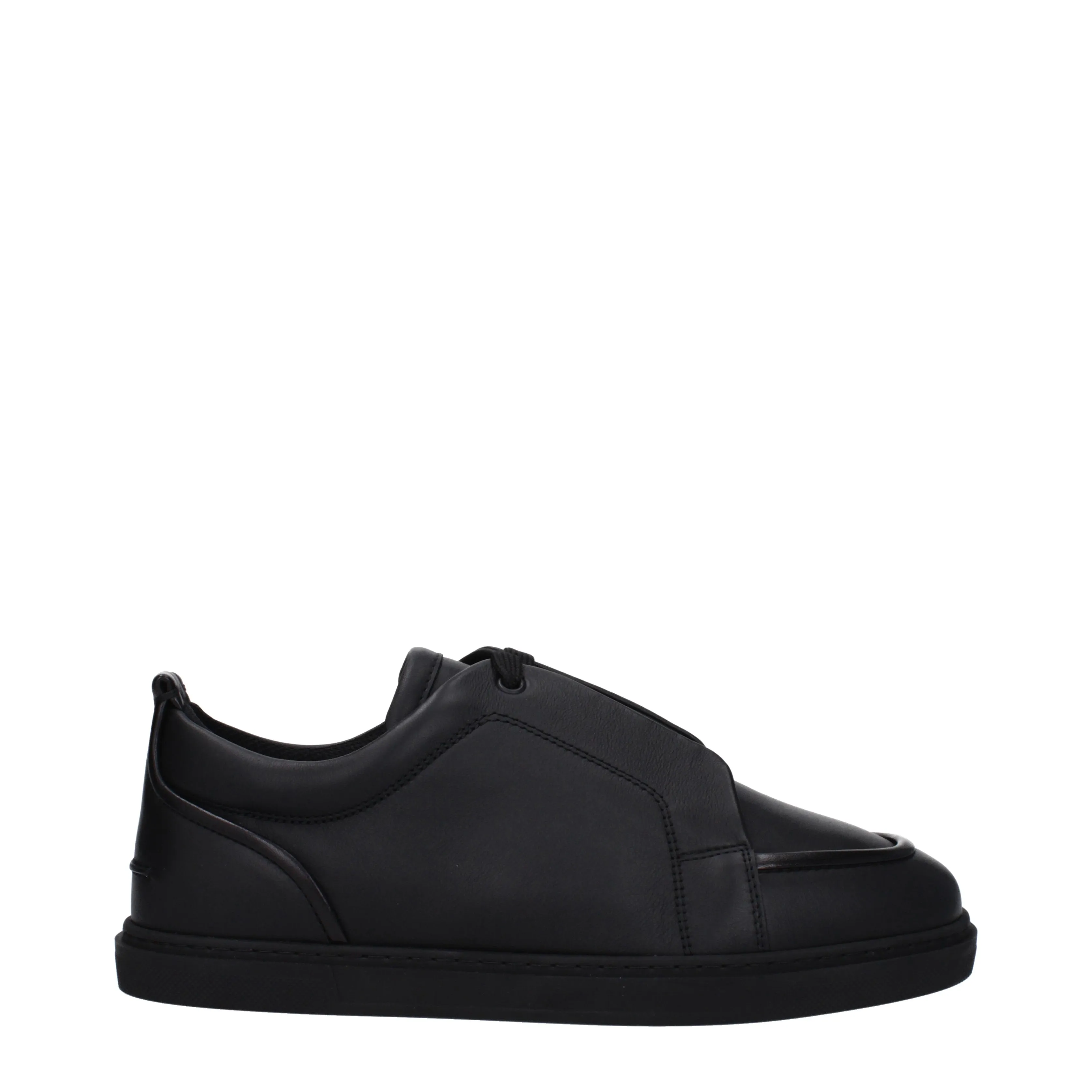 Louboutin Sneakers Jimmy Uomo Pelle Nero