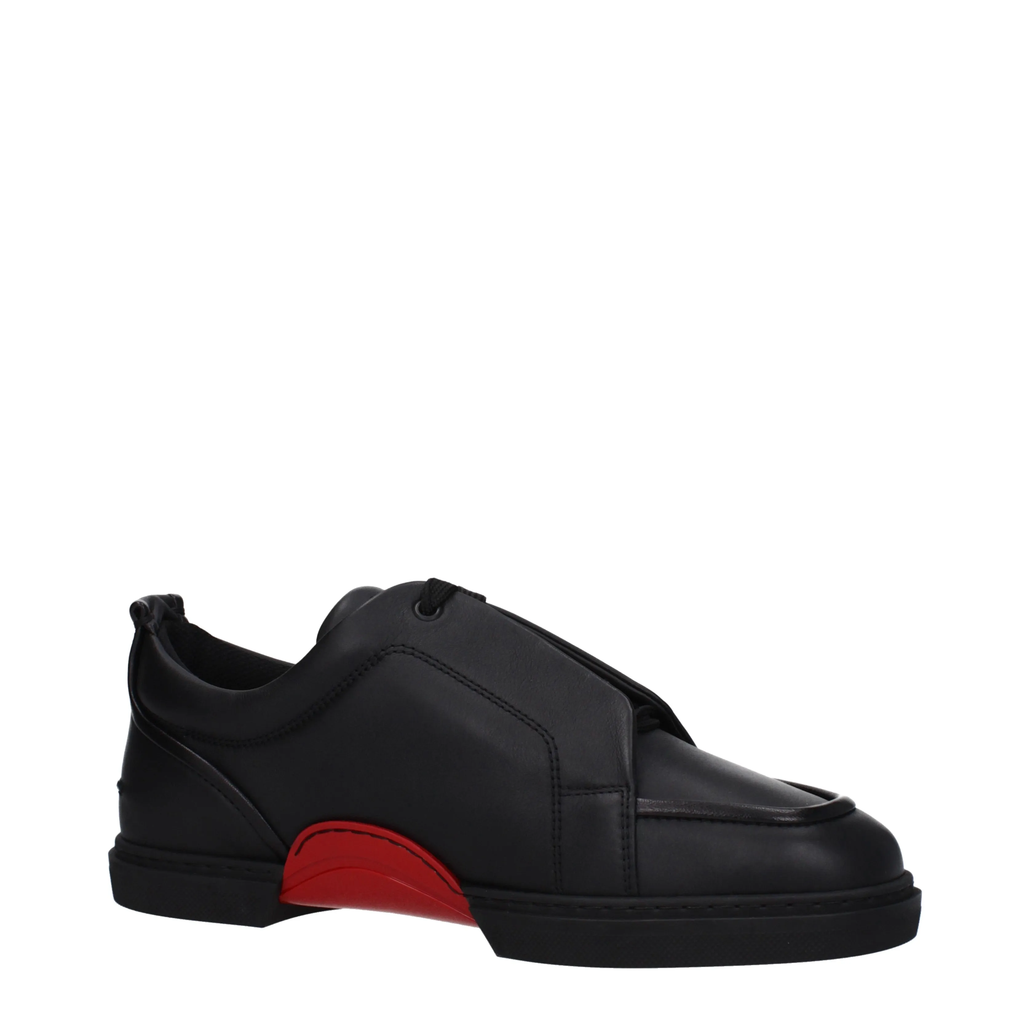 Louboutin Sneakers Jimmy Uomo Pelle Nero