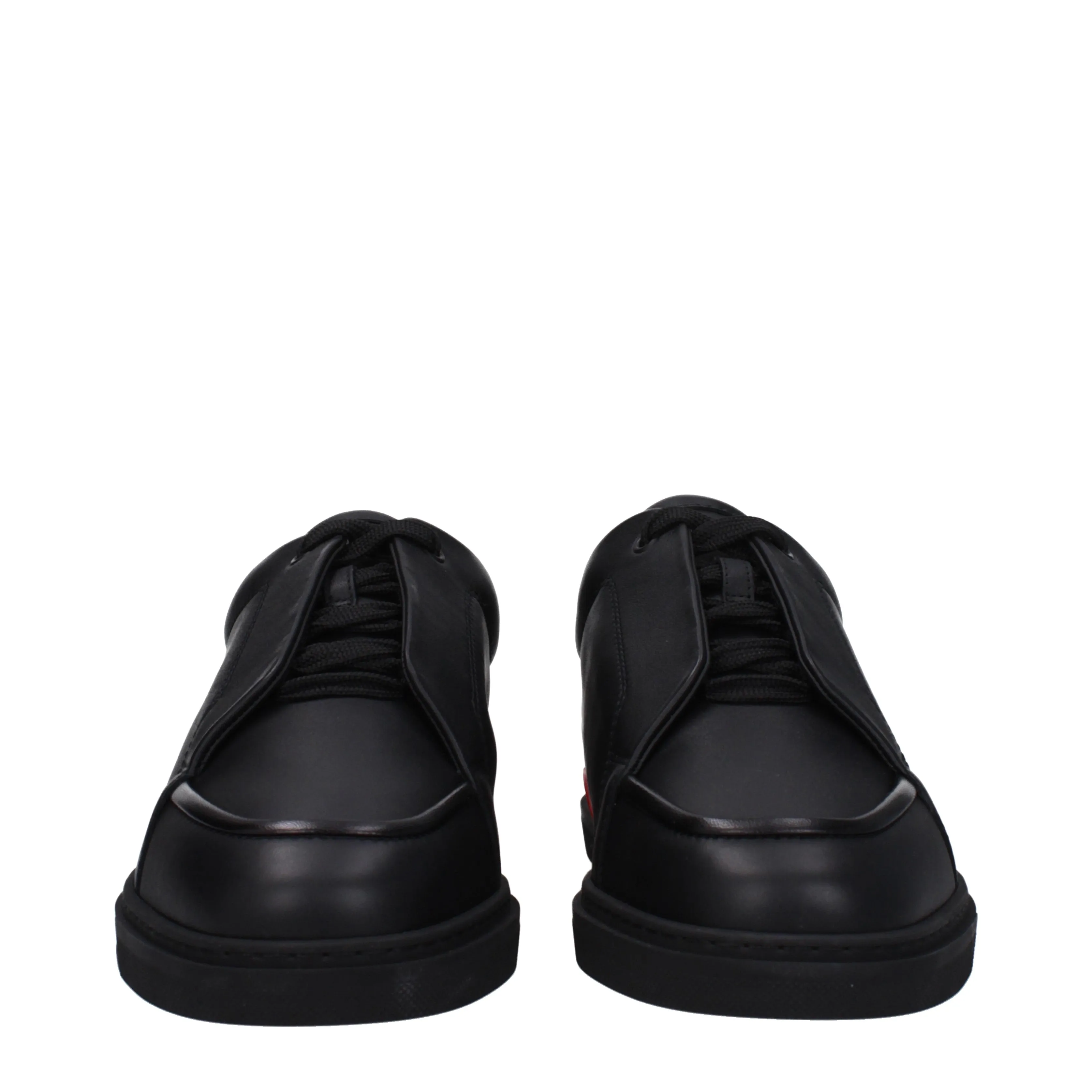 Louboutin Sneakers Jimmy Uomo Pelle Nero